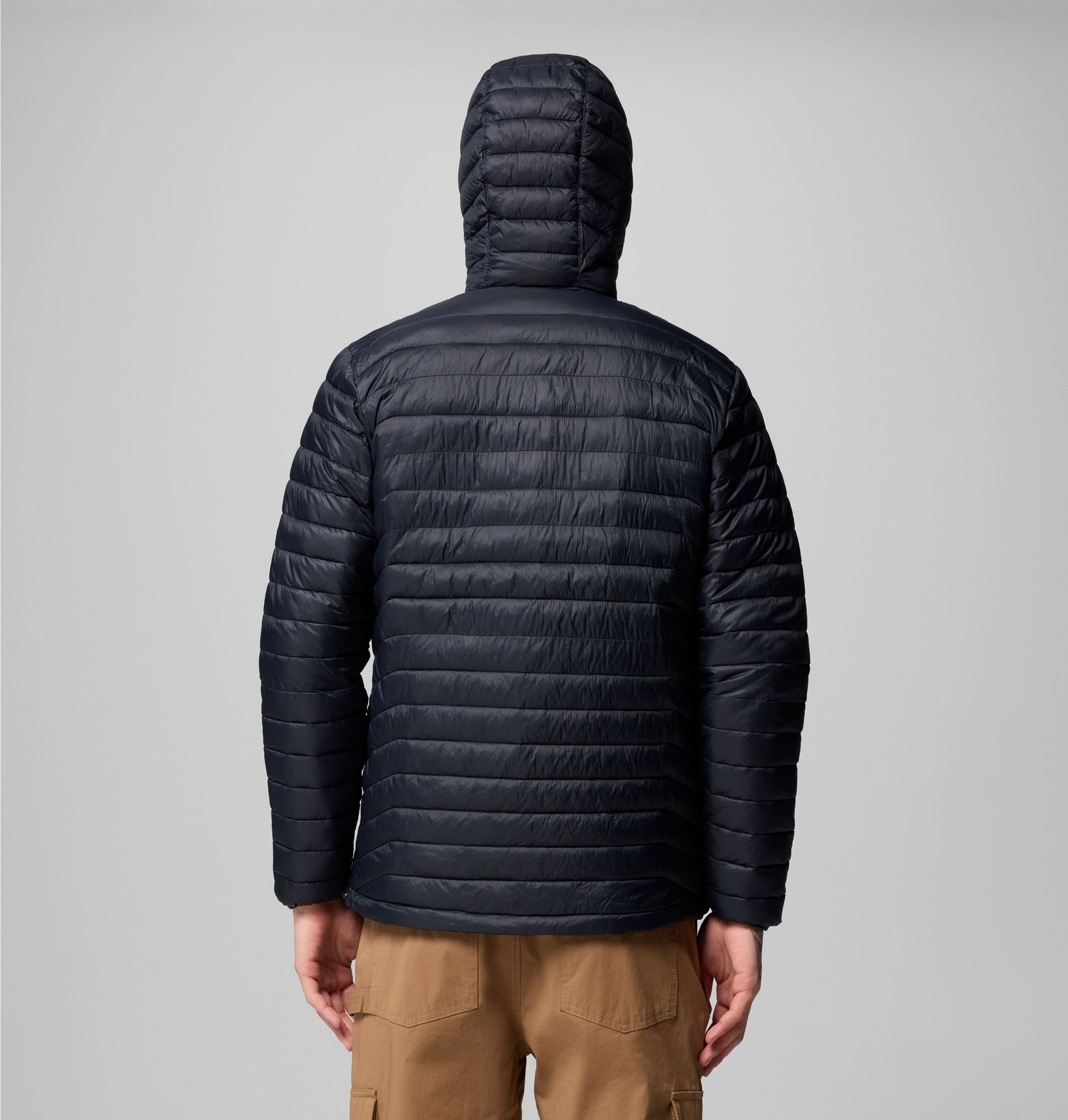 Columbia Steppjacke »POWDER PASS HOODED JACKET«, (1 St.)