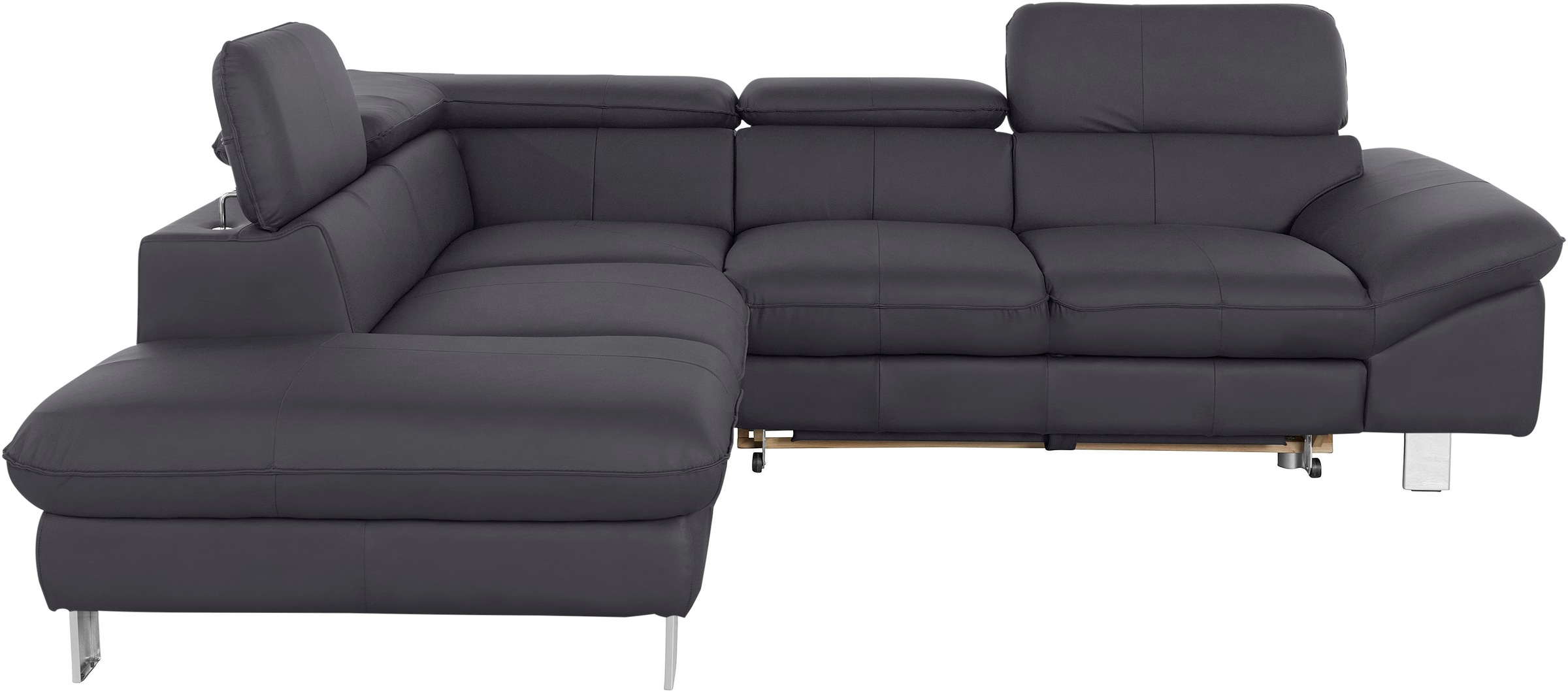 COTTA Ecksofa »Driver L-Form«, mit Kopfteilverstellung, wahlweise mit Bettfunktion & Bettkasten