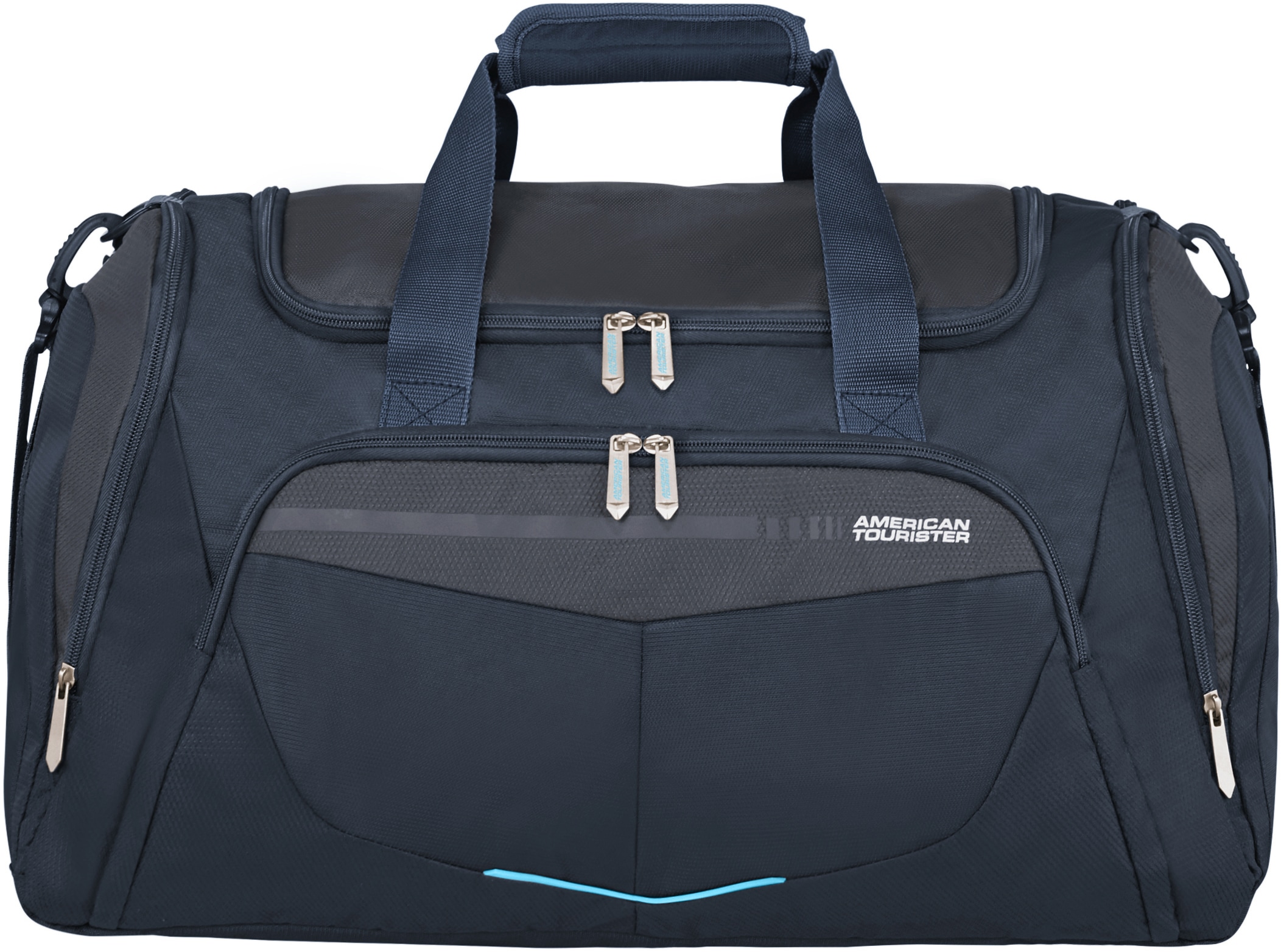 Reisetasche »Summerfunk«, Handgepäcktasche Reisegepäck mit Trolley-Aufsteck-System
