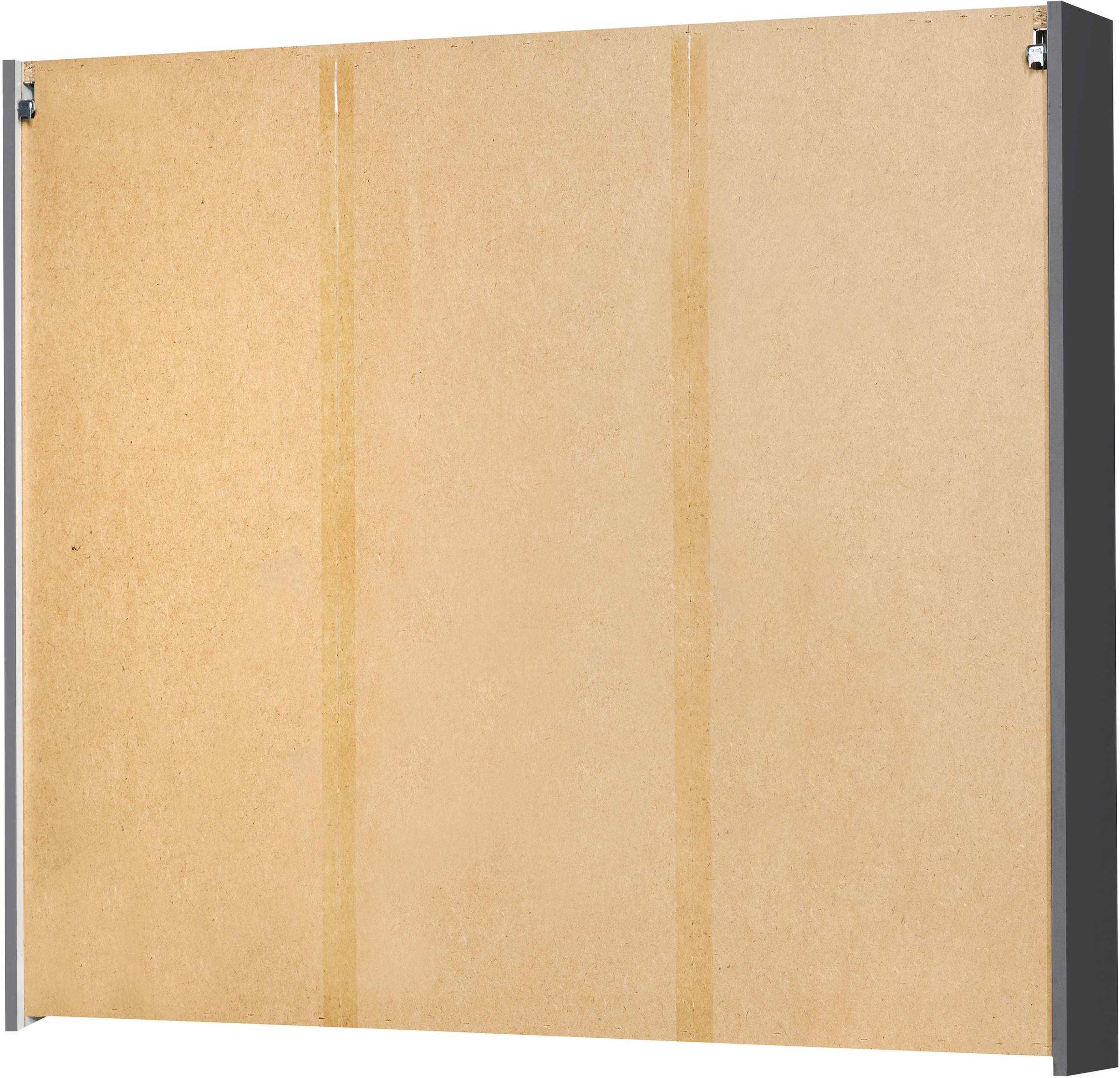 welltime Spiegelschrank »Torino«, Breite 80 cm, 3-türig, LED-Beleuchtung, Schalter-/Steckdosenbox