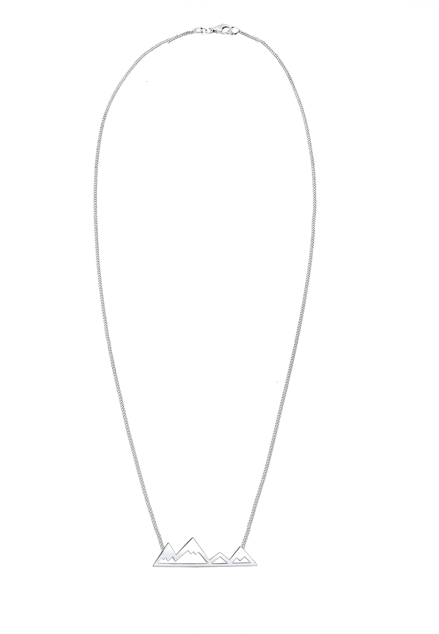 Elli Kette mit Anhänger »Halskette Anhänger Berge Mountain 925 Sterling Silber«