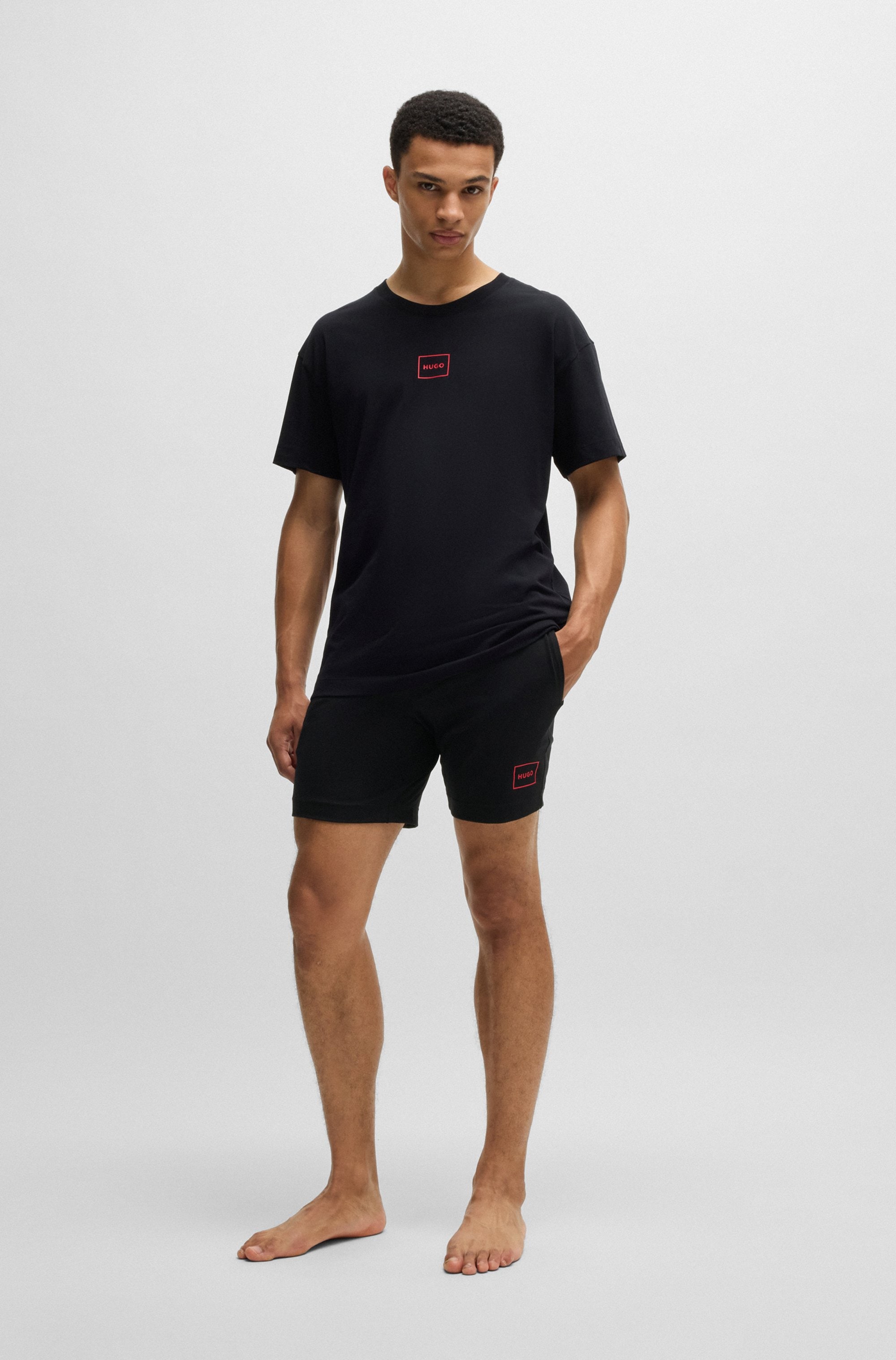 HUGO Underwear Shorts »Laze Shorts CW 10«, mit elastischem Bund