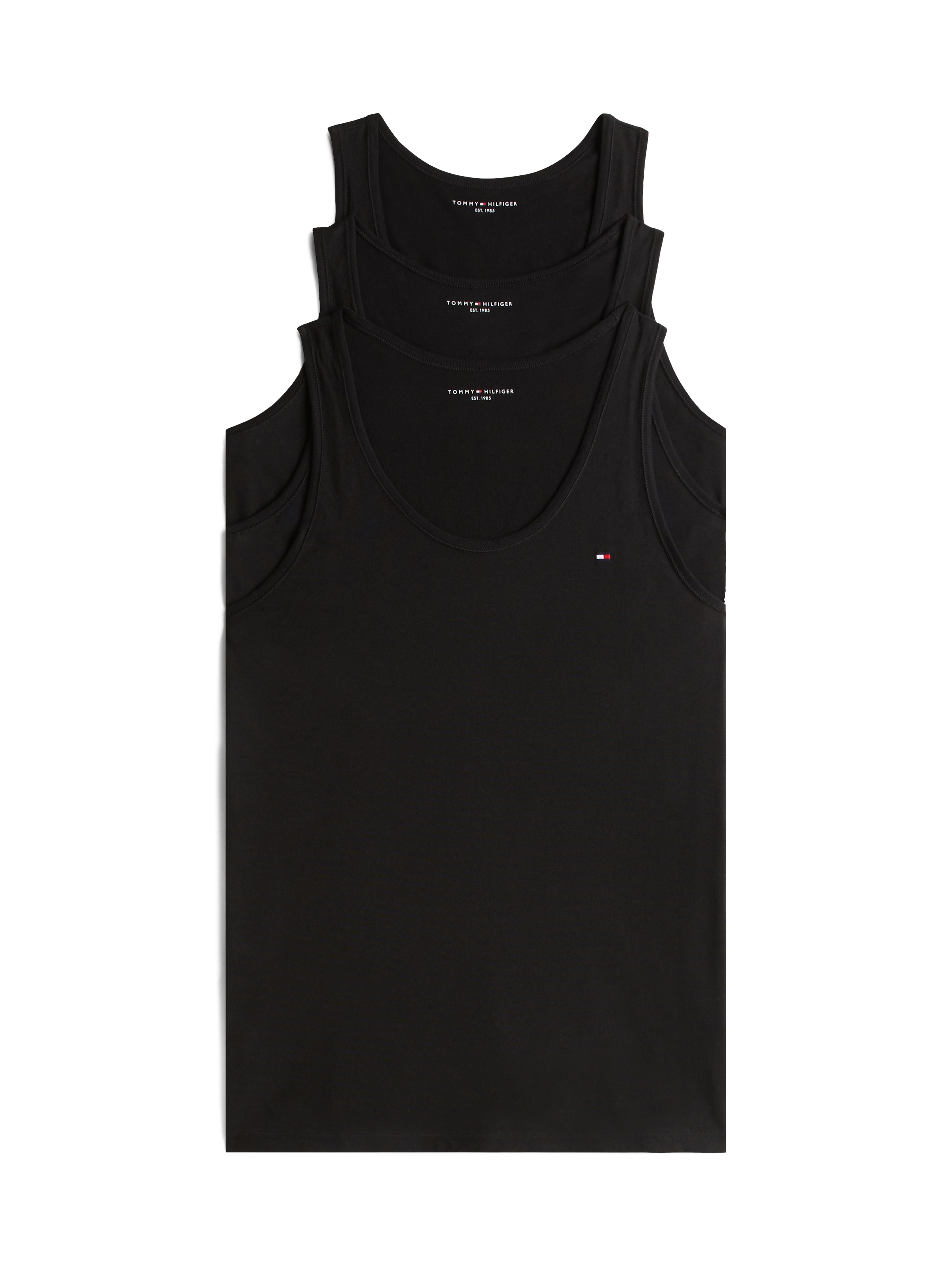 Tommy Hilfiger Underwear Tanktop »3P TANK TOP«, (Packung, 3 tlg., 3er), mit Logo-Stickerei