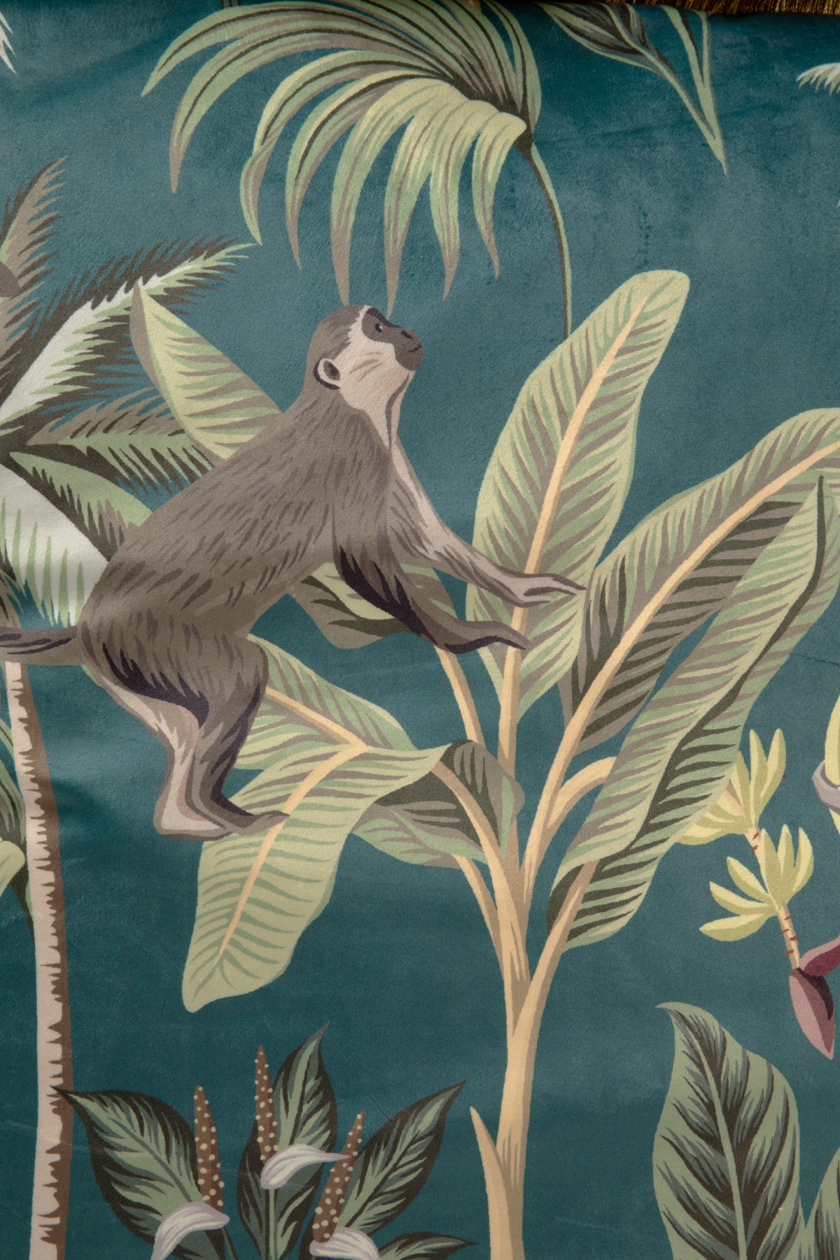 Kare Design Dekokissen »Jungle Fever, Kissenhülle mit Füllung, 55x55 cm« stützt Kopf und Nacken angenehm und sorgt für erholsamen Schlaf