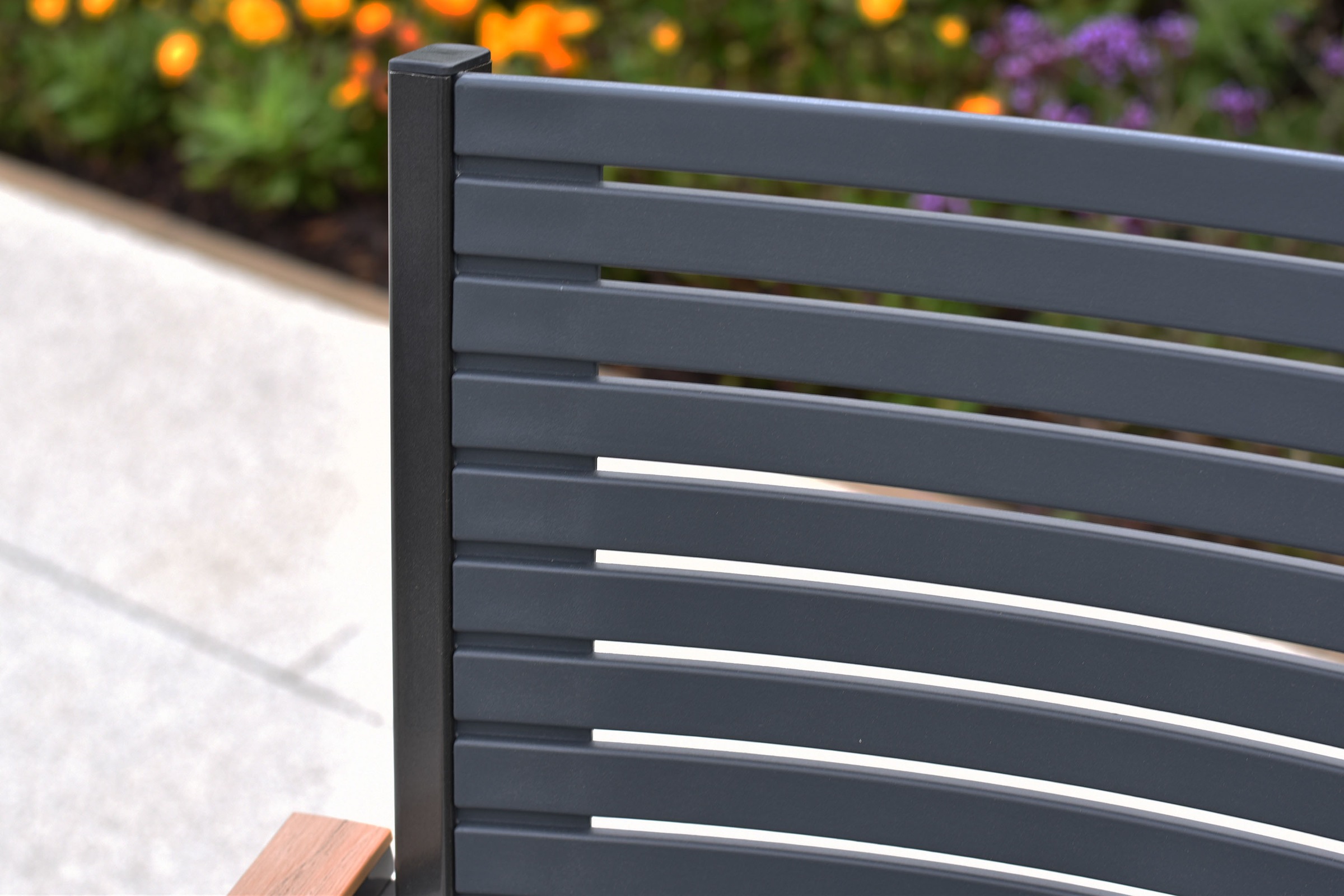 MERXX Garten-Essgruppe »»Paliano«« Set, 7 Stk. tlg. Applikationen, Armlehnen und Tischplatte aus Kunststoff in Holzoptik