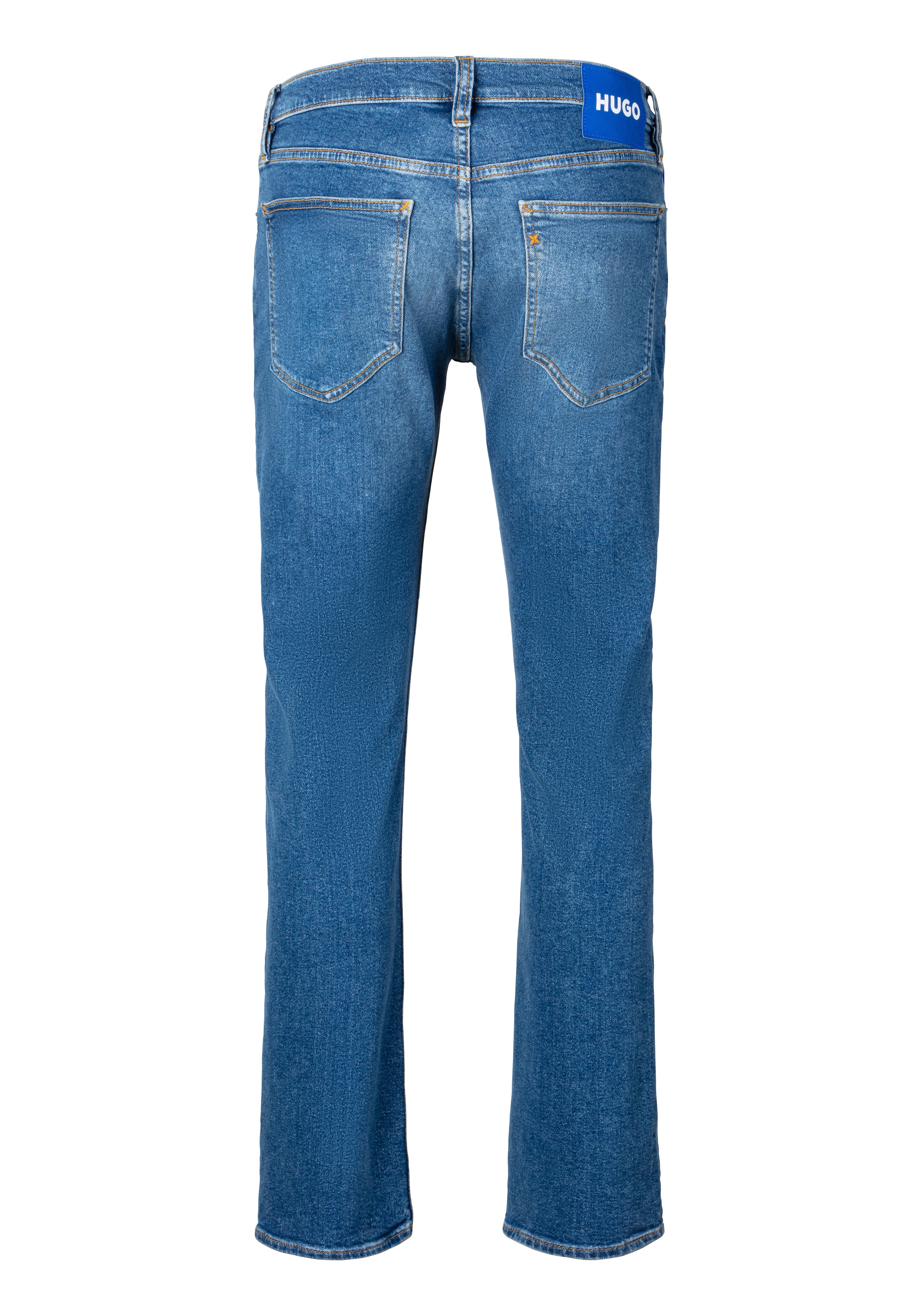 HUGO Blue Slim-fit-Jeans »Zane«, mit angesetztem Bund