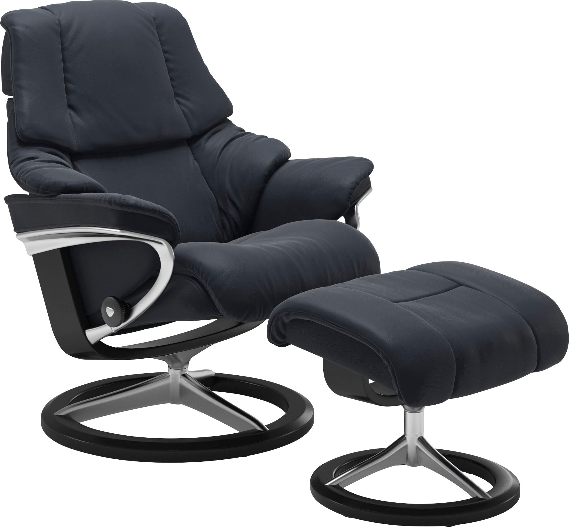 Stressless® Relaxsessel »Reno«, mit Signature Base, Größe S, M & L, Gestell Schwarz