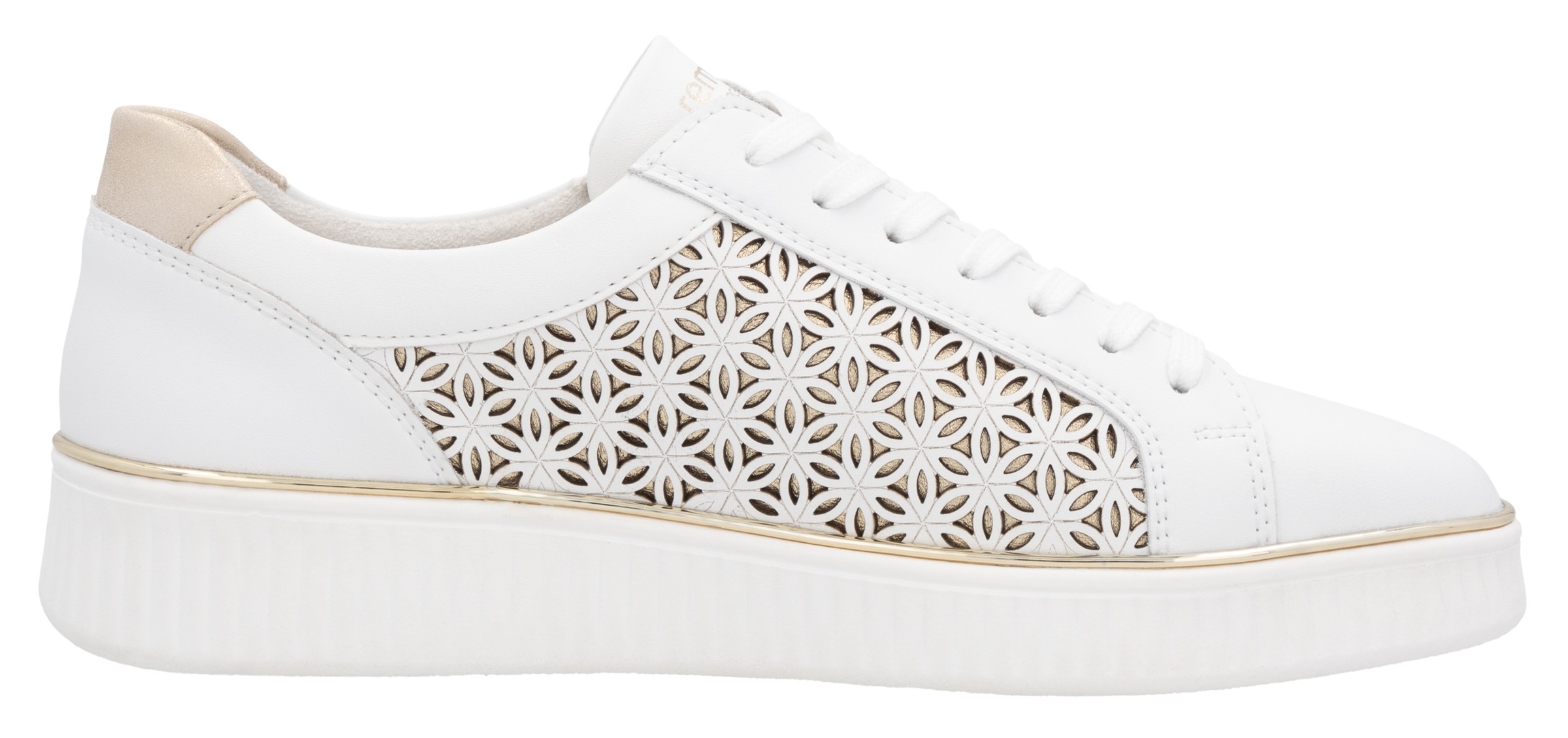 Remonte Plateausneaker, Freizeitschuh, Schnürer, Halbschuh mit Perforation