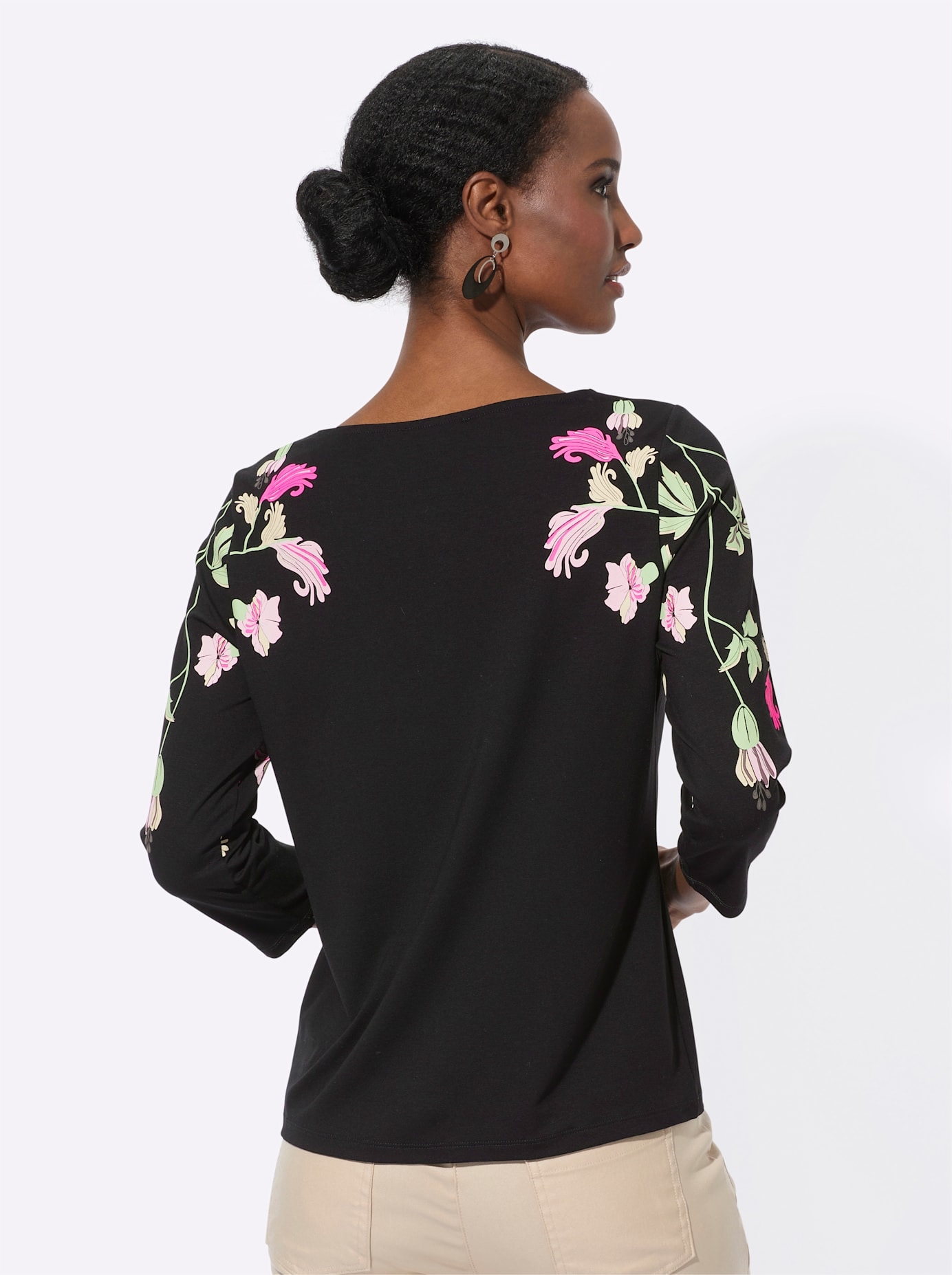 creation L Print-Shirt »Druck-Shirt«, (1 tlg.)