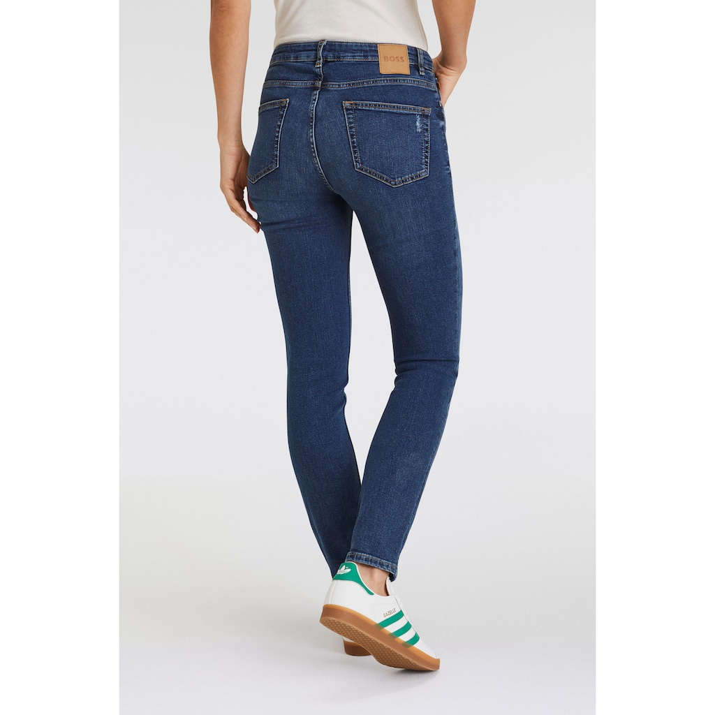 BOSS ORANGE Skinny-fit-Jeans »C_JACKIE MR 3.0 Premium Damenmode«, in Five-Pocket-Form