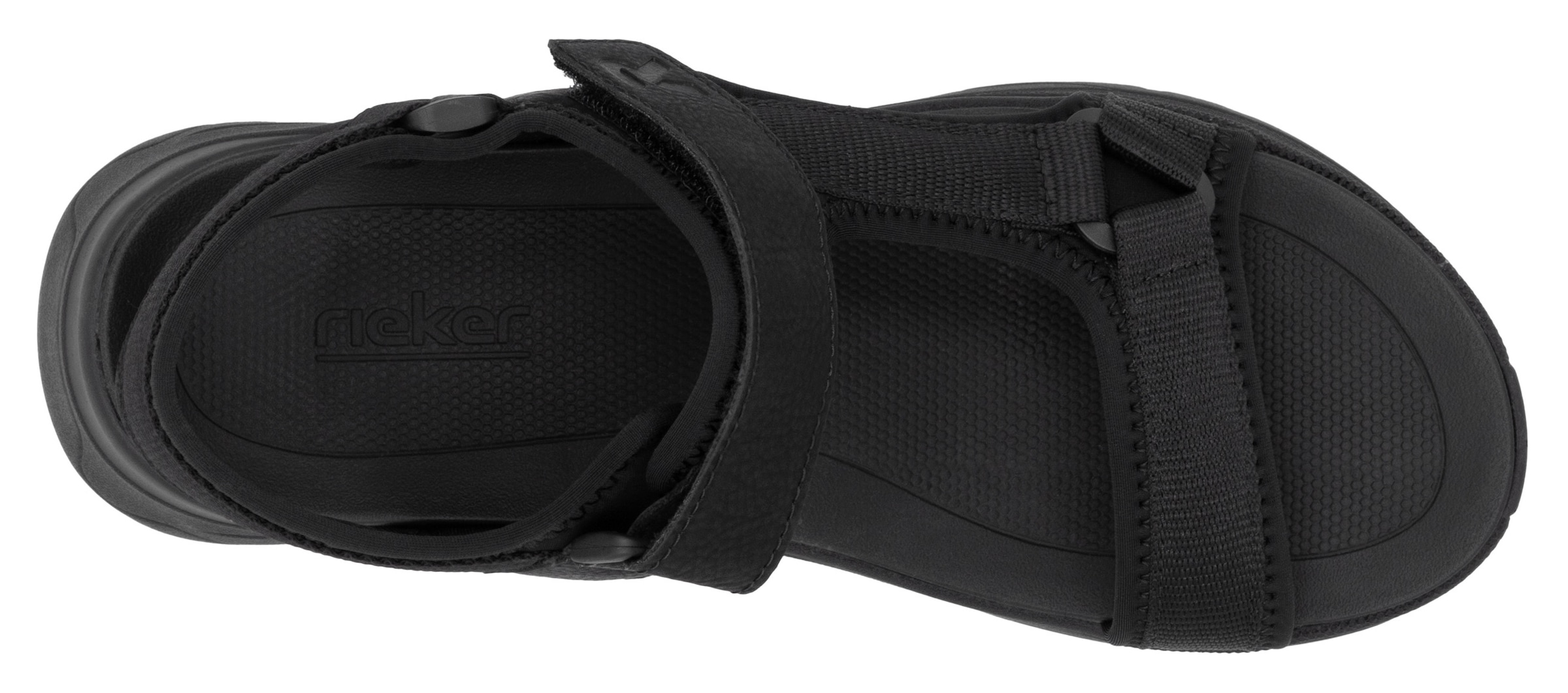 RIEKER Sport Trekkingsandale »Byron Bay vegan«, Outdoorsandale, Sommerschuh, Klettschuh mit RiekerAir Dämpfung