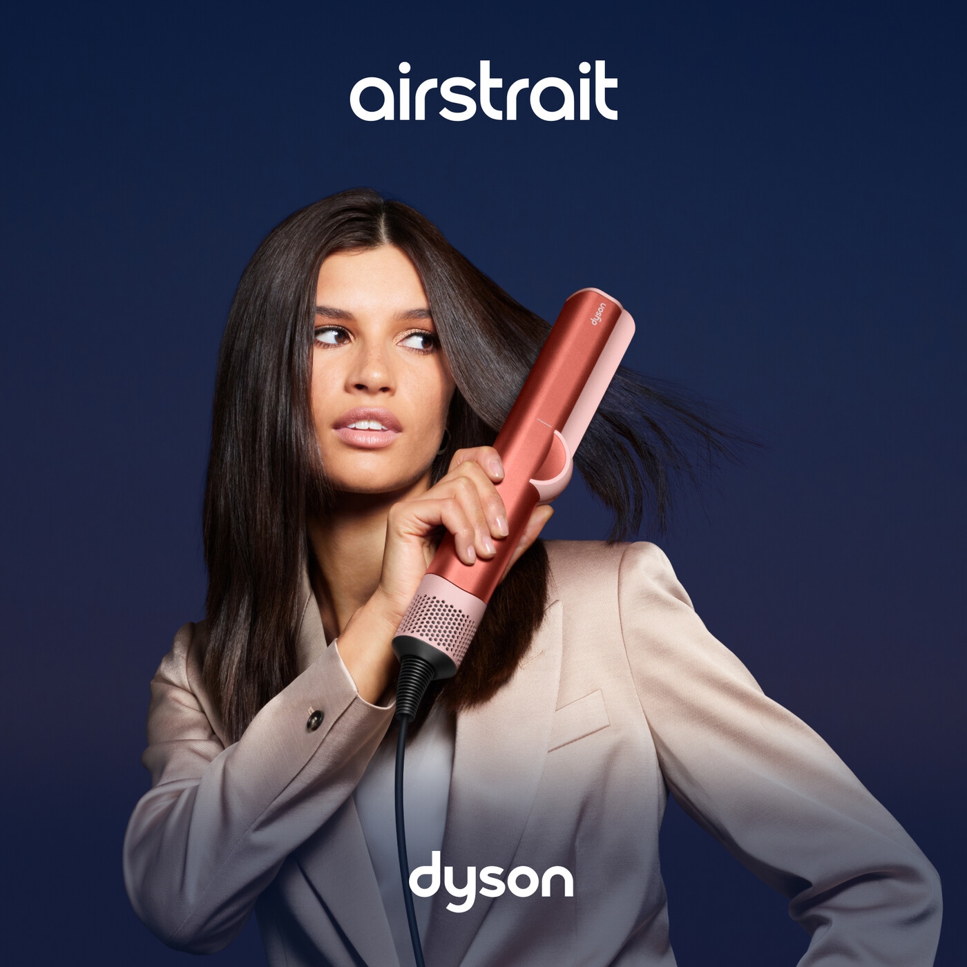 DYSON Glätteisen »Airstrait™ (Strawberry Bronze/Rosé)«