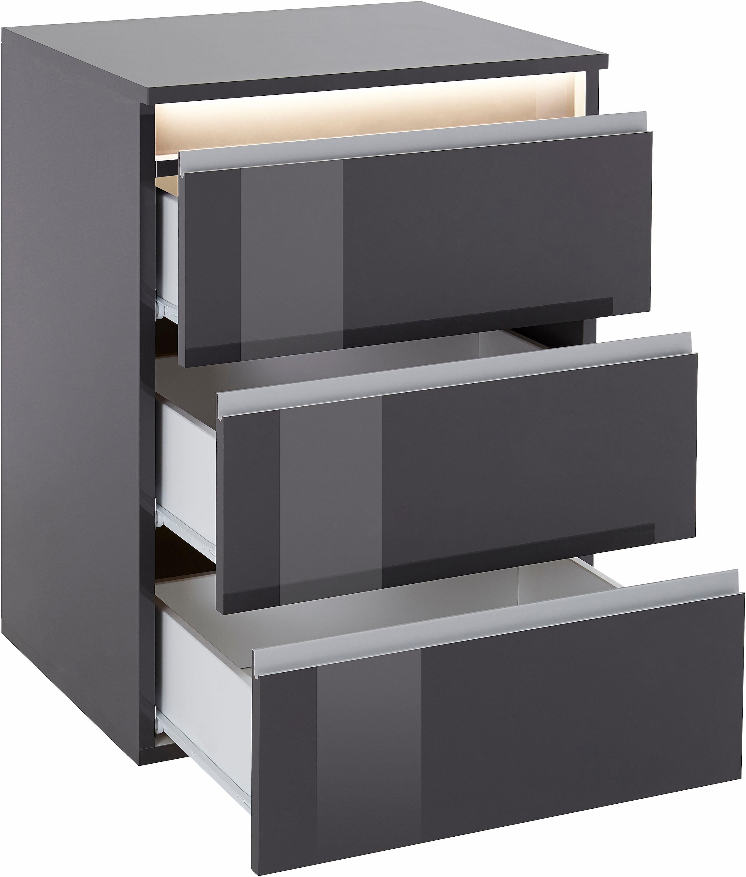 INOSIGN Nachtkommode »Mailand«, Höhe 66 cm