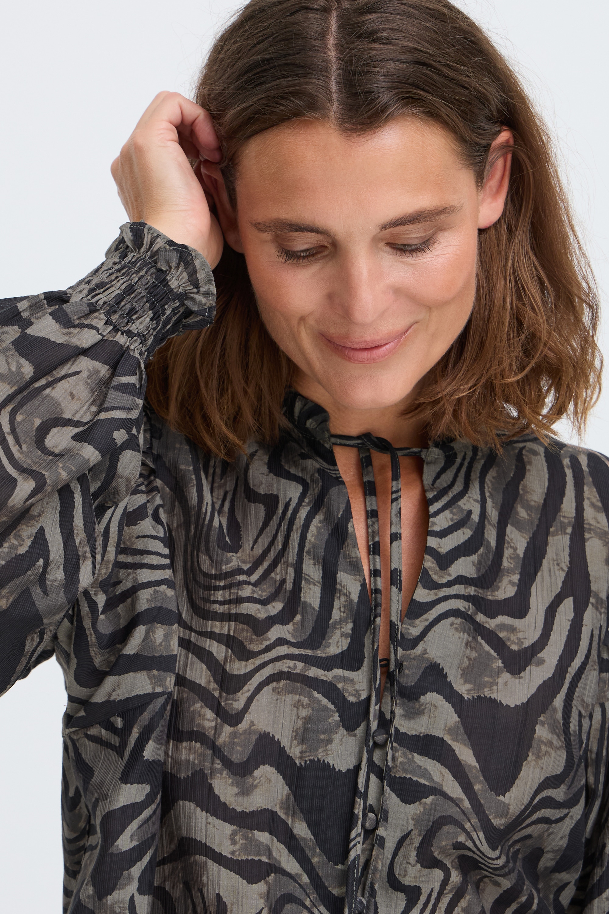 Pulz Jeans Langarmhemd »Damen Langarm PZESITA«