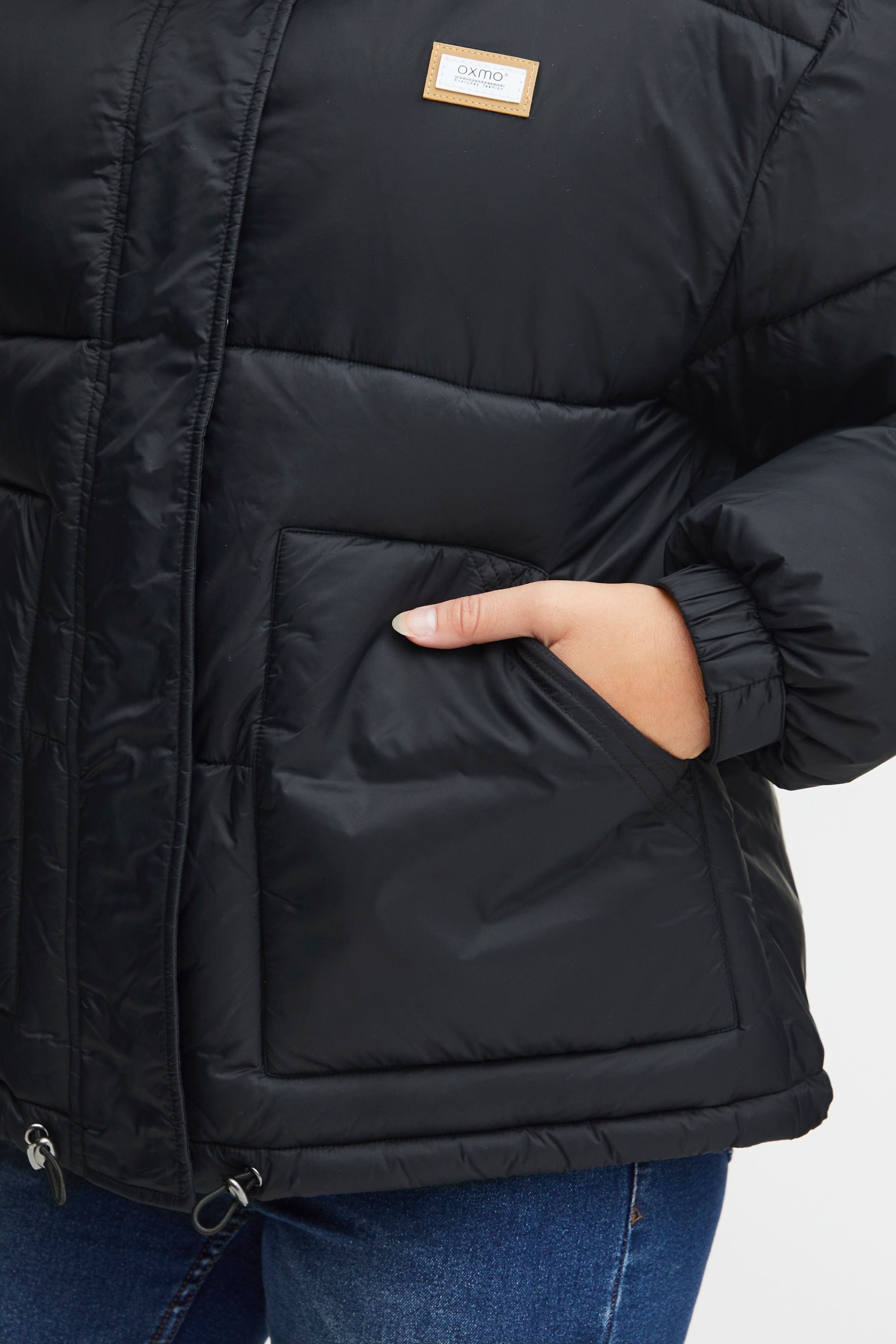 OXMO Winterjacke »Winterjacke OXJoyce«, mit Kapuze
