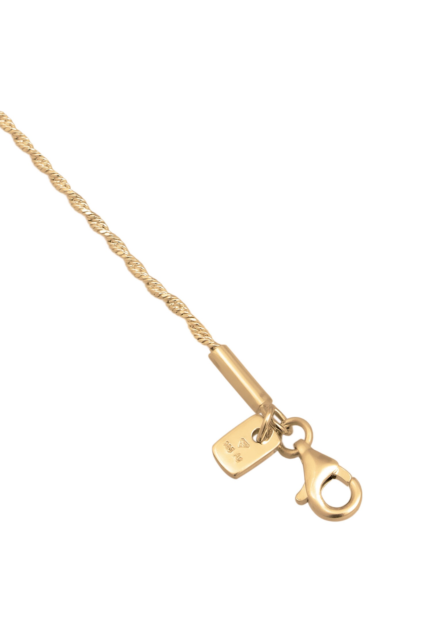Kuzzoi Armkette »Armband Herren Kordelkette 925 Sterling Silber«