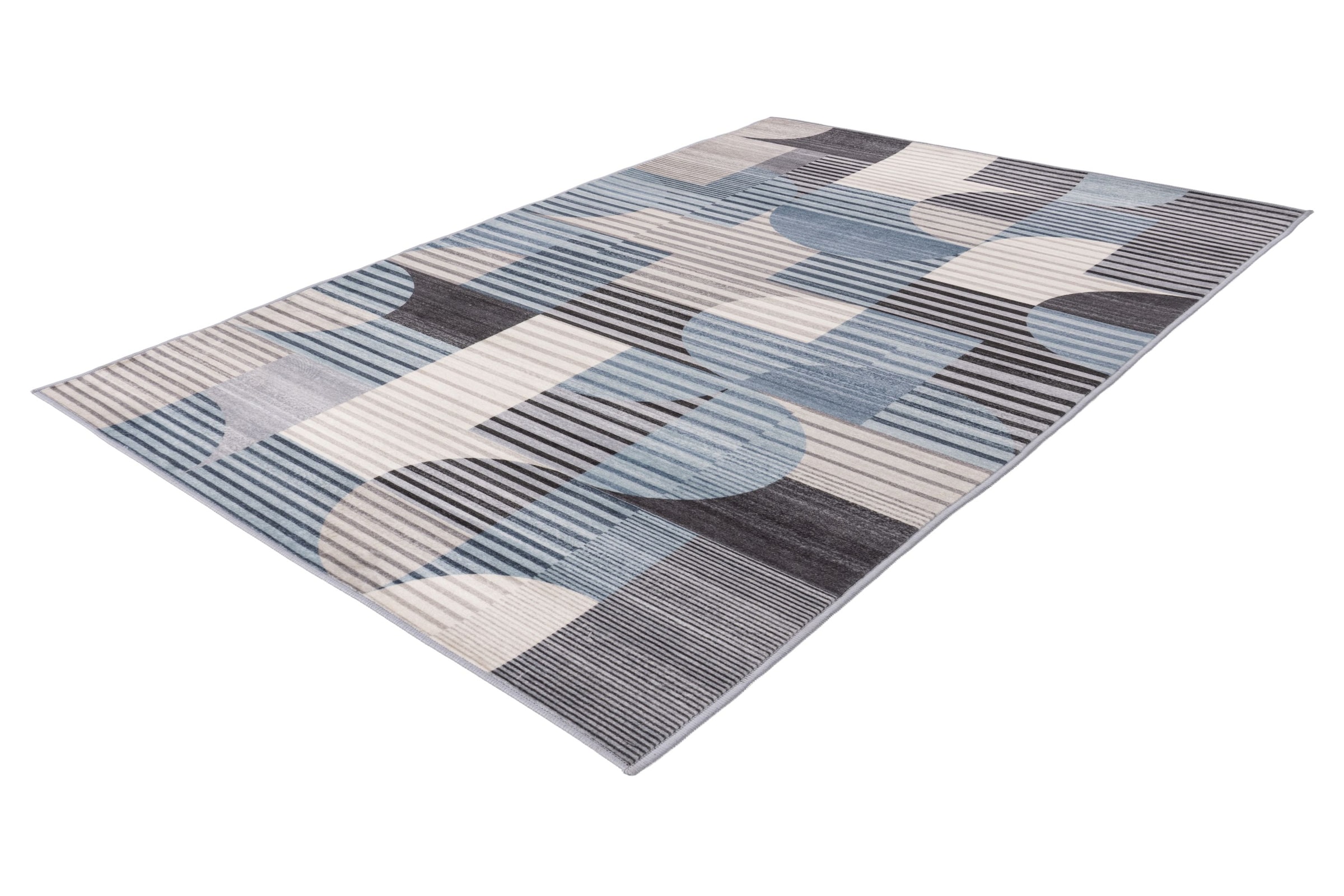 Kayoom Teppich »Bluster 425« rechteckig 7 mm Höhe Kurzflor, Wohnzimmer