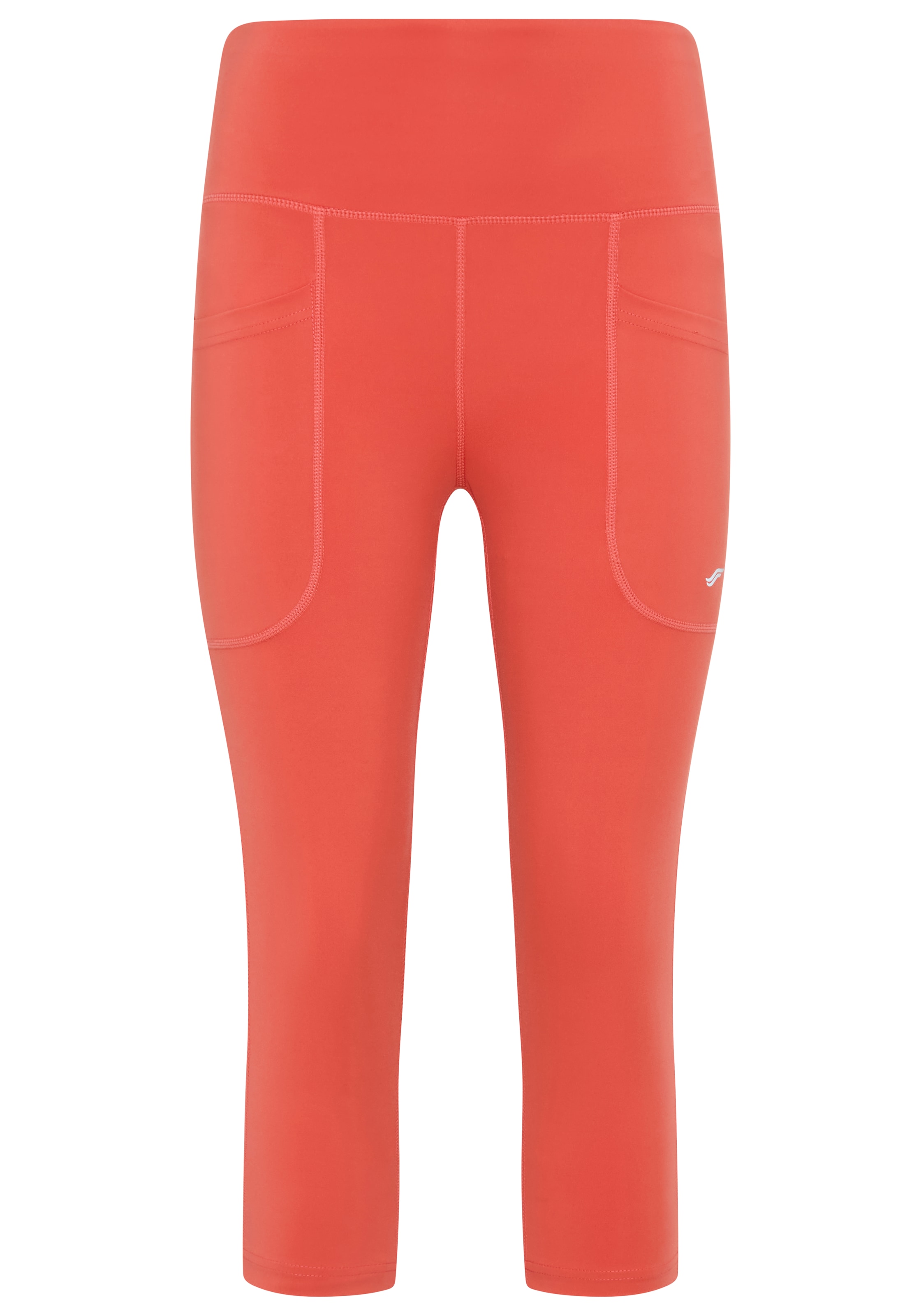 FAYN SPORTS Caprileggings  mit Figur formenden Nähten und hohem Bund