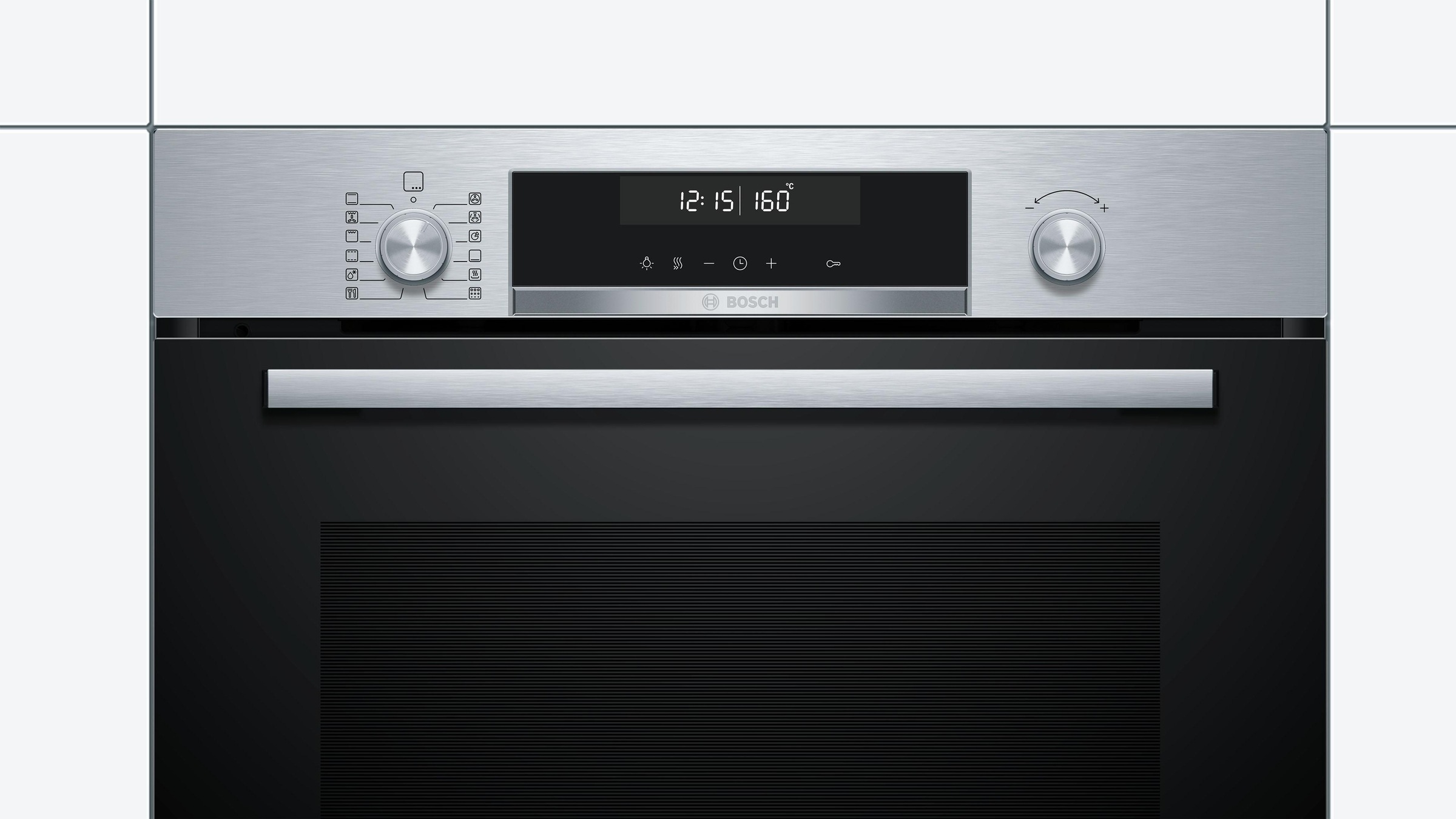 BOSCH Pyrolyse Backofen Serie 6 »HBA578BS0«, mit Teleskopauszug nachrüstbar, Pyrolyse-Selbstreinigung