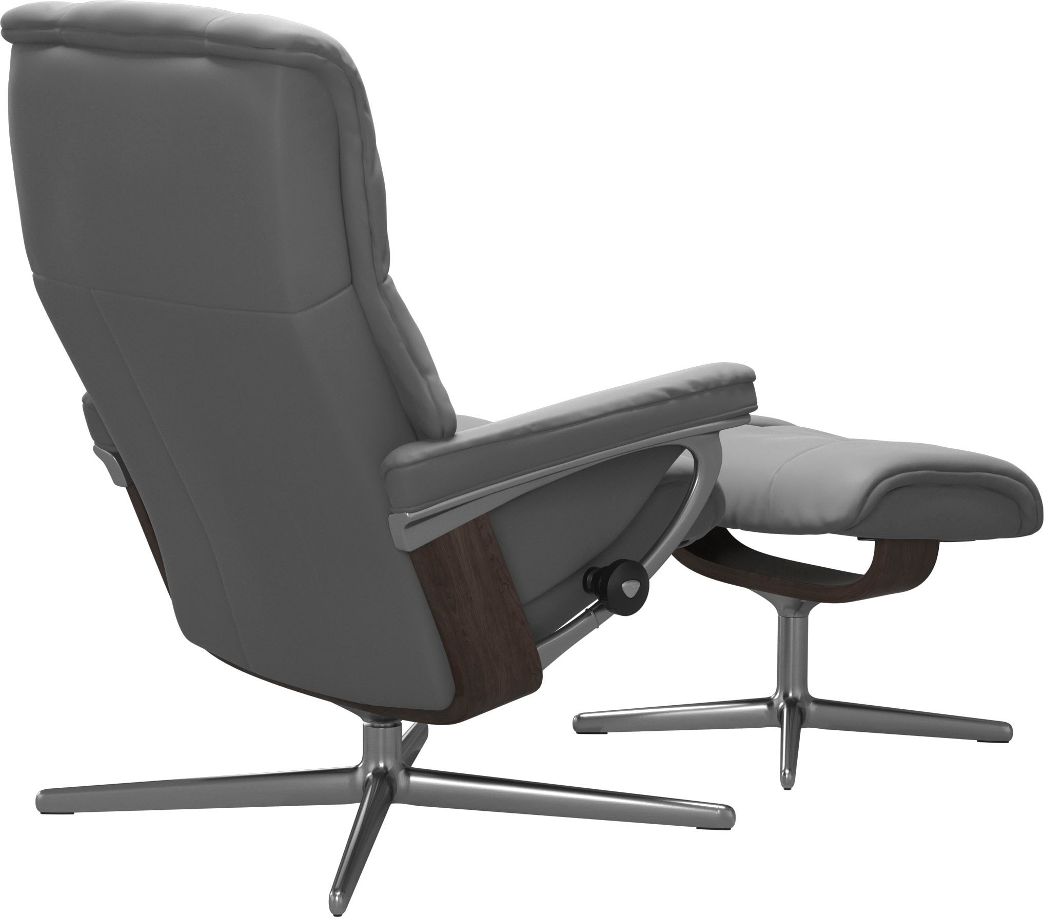 Stressless® Fußhocker »Mayfair« mit Cross Base, Größe S, M & L, Holzakzent Wenge