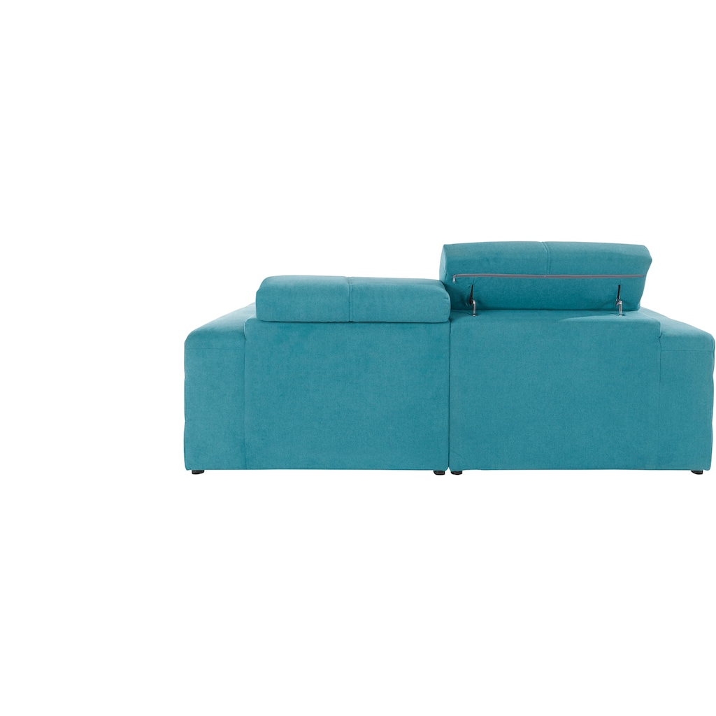 DOMO collection Ecksofa »Brandon kleine Ausführung B/T/H: 214/100/80 cm«