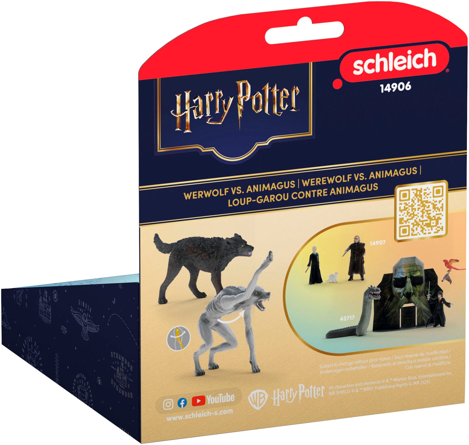 Schleich® Spielfigur »WIZARDING WORLD, HARRY POTTER™, Werwolf vs. Animagus (14906)«