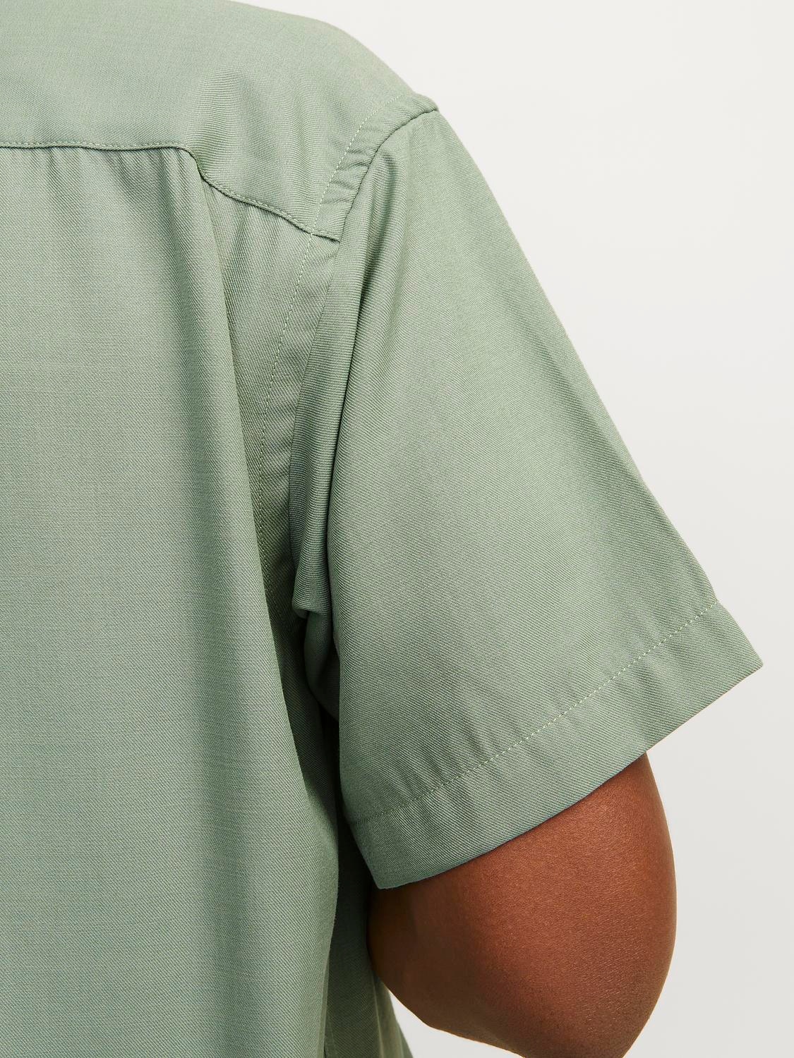 Jack & Jones Kurzarmhemd »JPRCCAARON TENCEL RESORT SHIRT S/S LN«