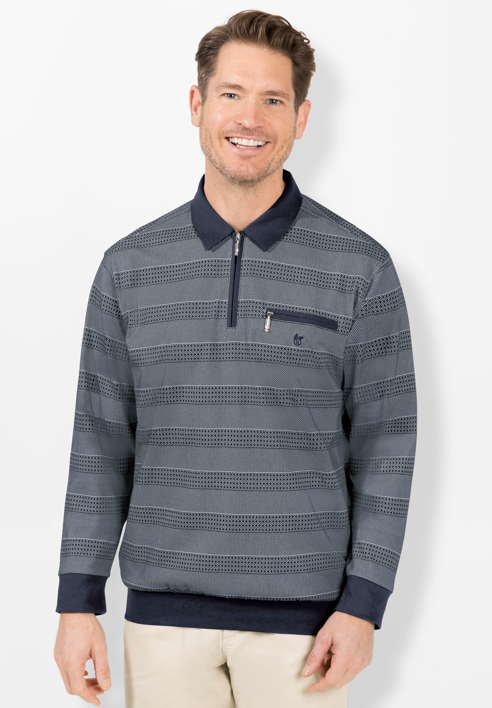 Hajo Poloshirt »Langarm-Poloshirt Langarm-Poloshirt«