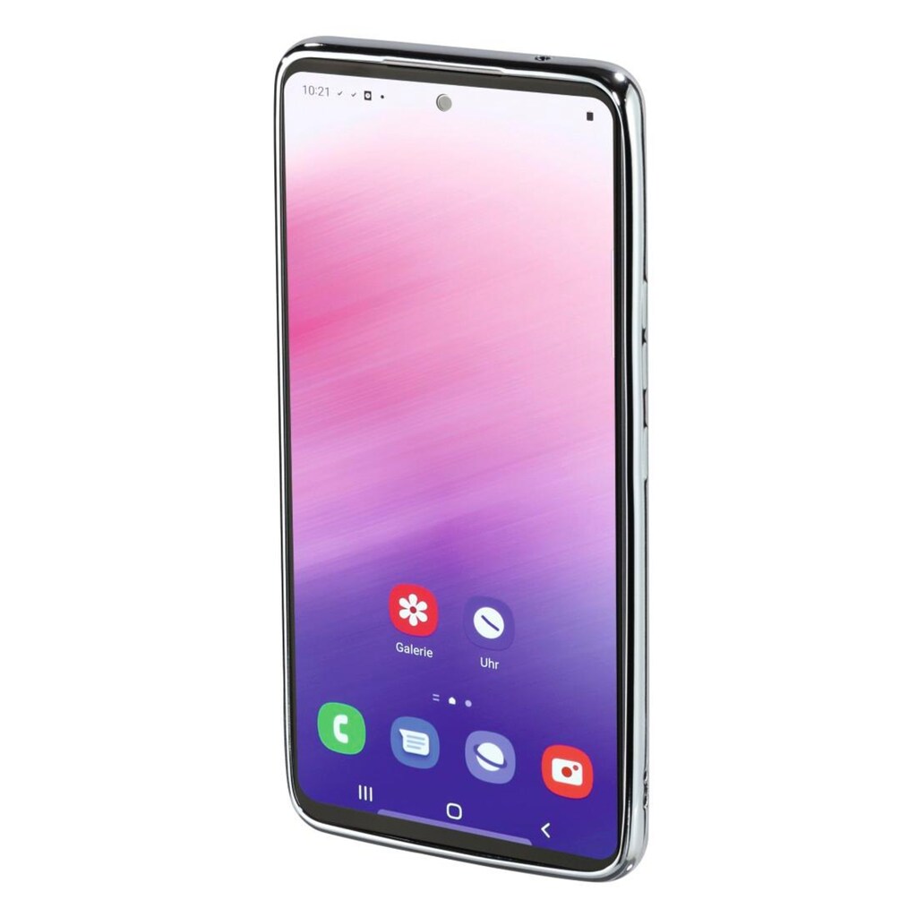 Hama Smartphone-Hülle »Cover "Clear&Chrome" für Samsung Galaxy A53 5G, Smartphonehülle«, Samsung Galaxy A53 5G