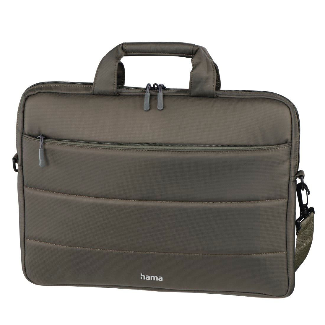 Hama Laptoptasche »Notebook Tasche bis 40 cm (15,6 Zoll) aus Nylon, eleganter Look«, Mit Tablet- und Dokumentenfach, Organizerstruktur und Trolleyband