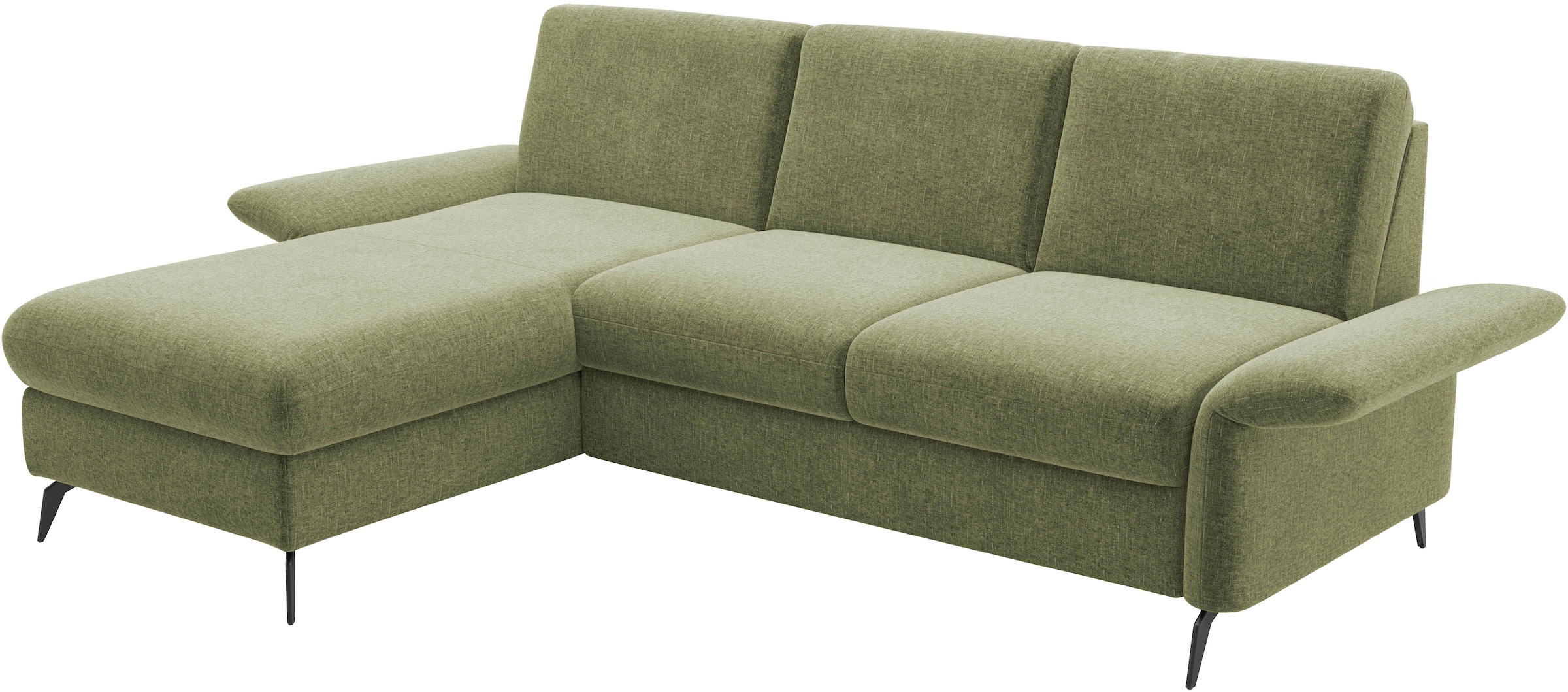 Home affaire Ecksofa »Rochelle«, wahlweise mit Bettfunktion, Bettkasten und Armteilverstellung