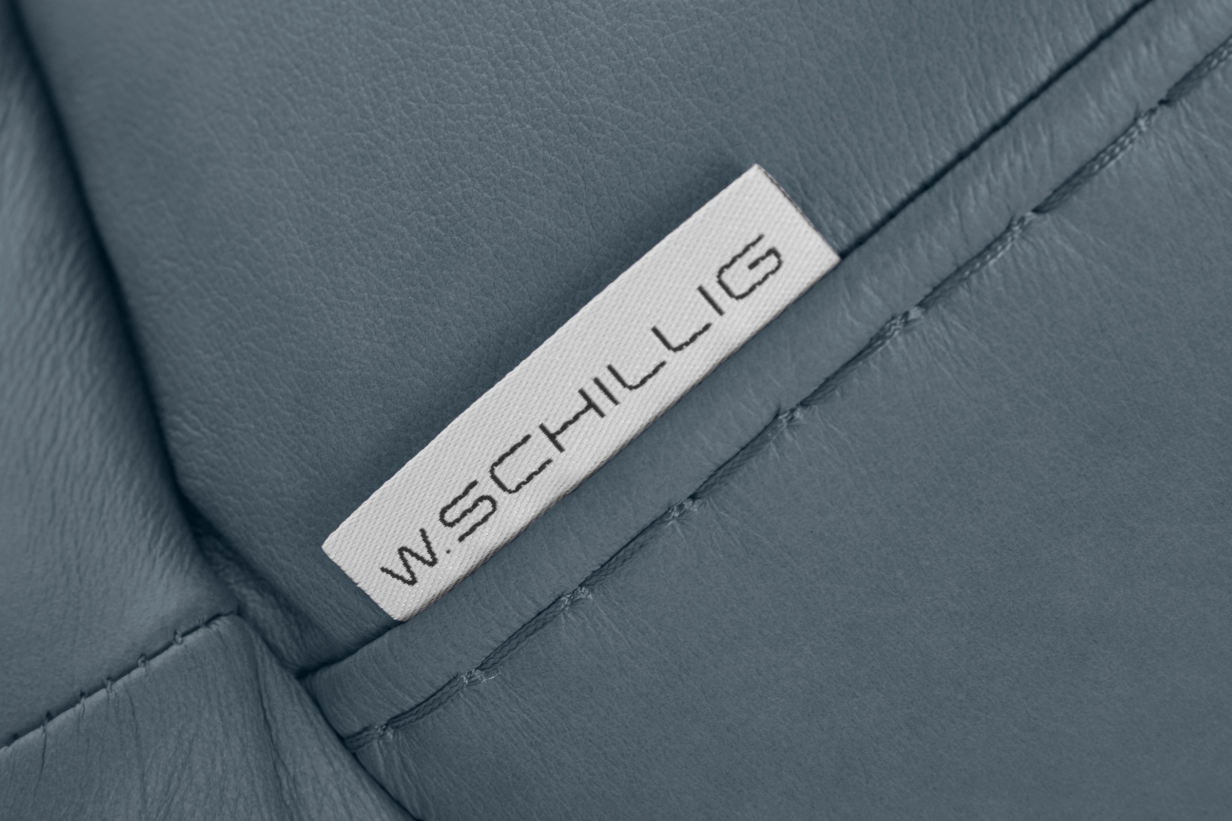 W.SCHILLIG 2,5-Sitzer »montanaa«, mit Metallkufen in Chrom glänzend, Breite 232 cm