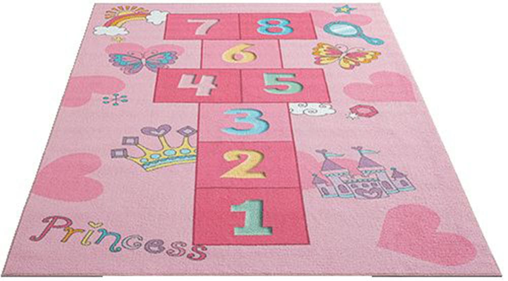 the carpet Teppich »Happy Life«, rechteckig, 4 mm Höhe, Life Kinderzimmer Teppich Spielteppich pflegeleicht