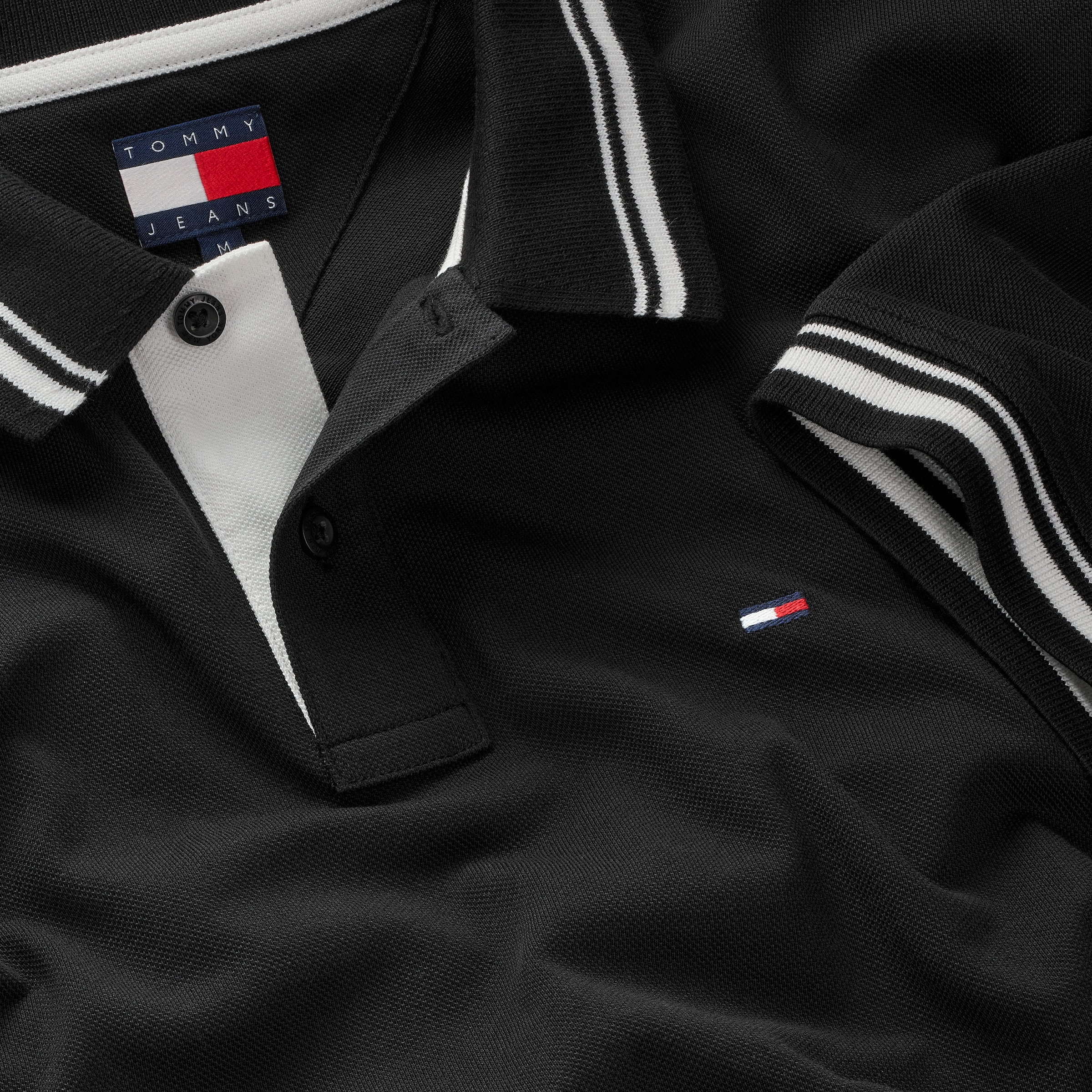 Tommy Jeans Poloshirt »TJM REG TIPPED POLO EXT«, Mit Rundhalsausschnitt