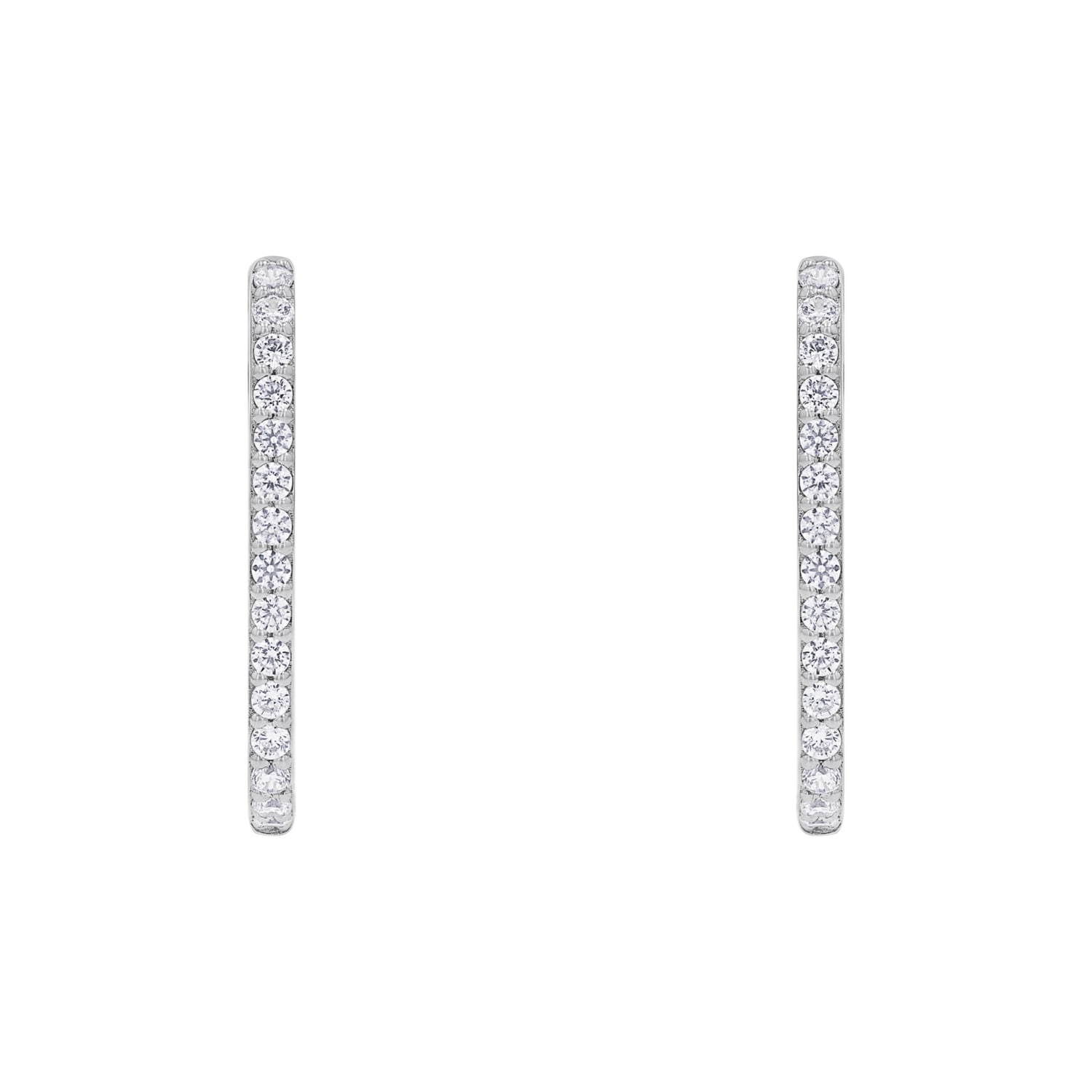 s.Oliver Paar Creolen »2039700« mit Zirkonia (synth.)