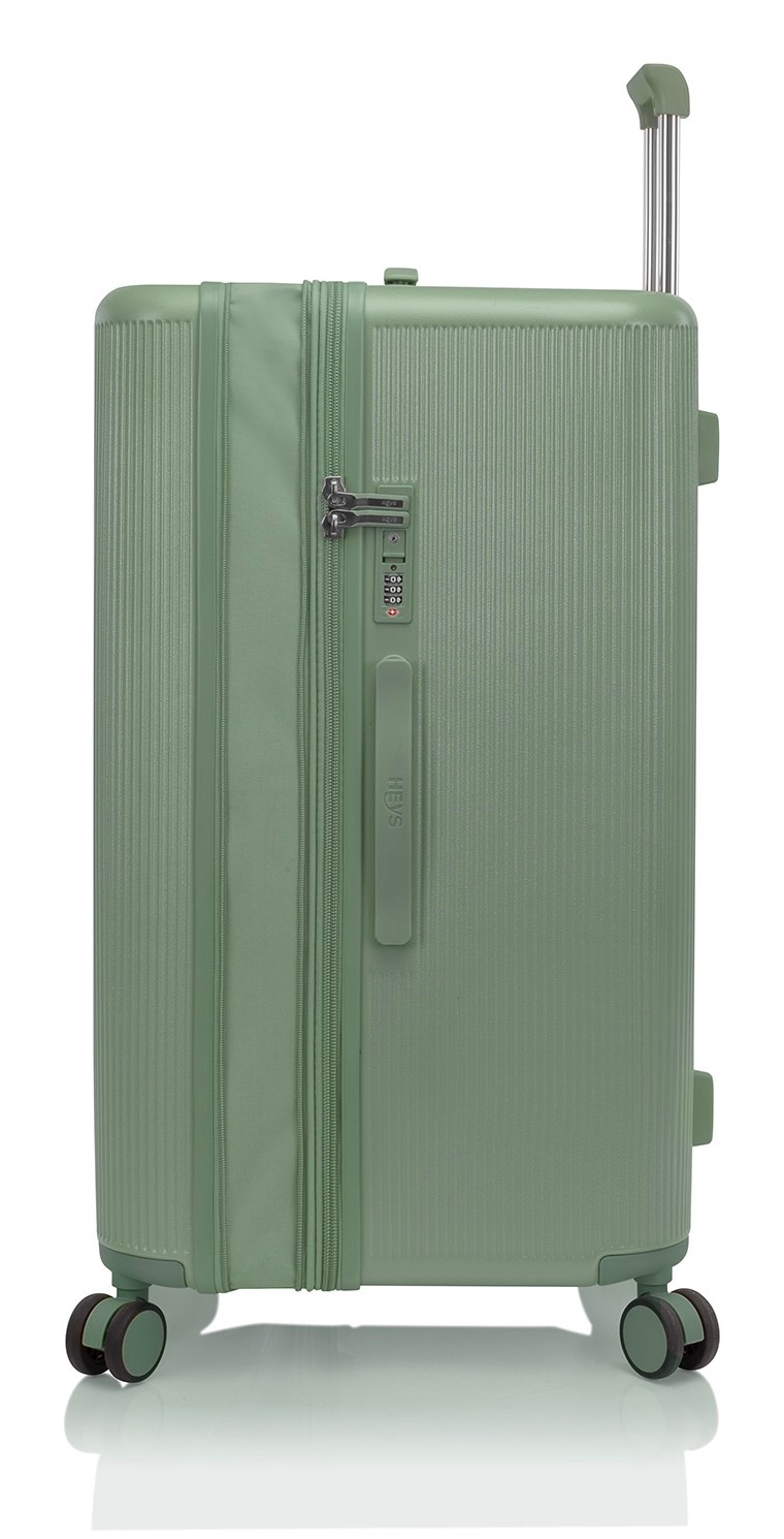 Heys Hartschalen-Trolley »Earth Tone Trunk L«, 4 Rollen, Trunk-Koffer Hartschalen-Koffer TSA-Schloss Volumenerweiterung