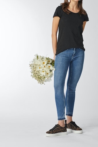 RICHROYAL T-Shirt, in femininer Basic-Form