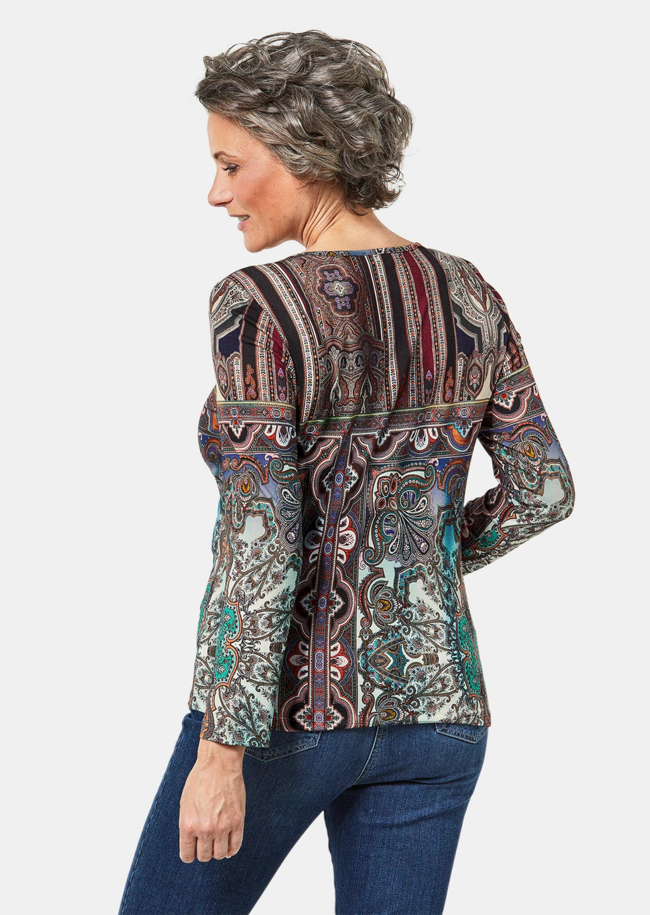 GOLDNER Print-Shirt »Attraktives Druckshirt in einzigartigem Look«