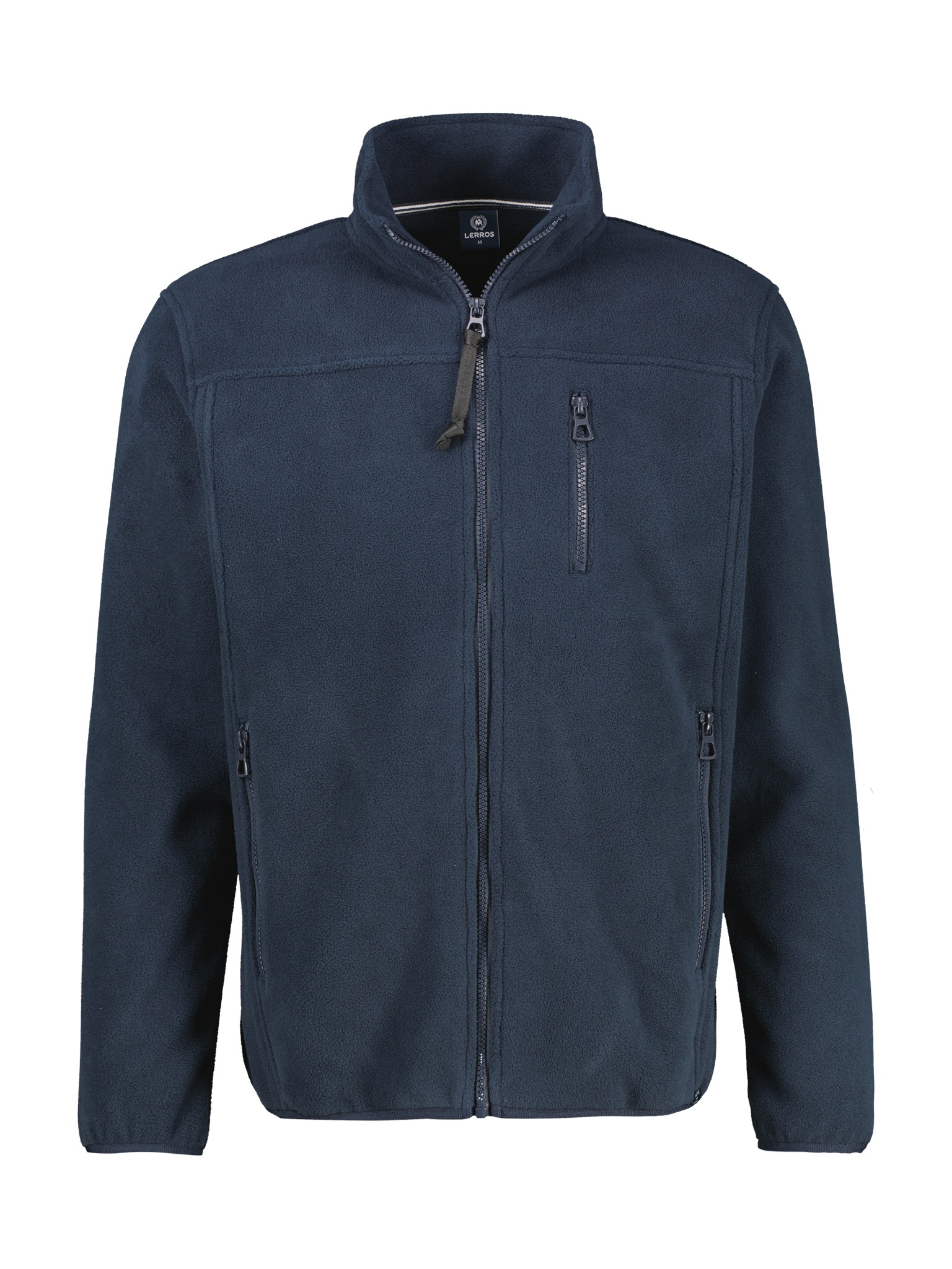 LERROS Sweatjacke Polarfleece-Jacke mit Reißverschluss