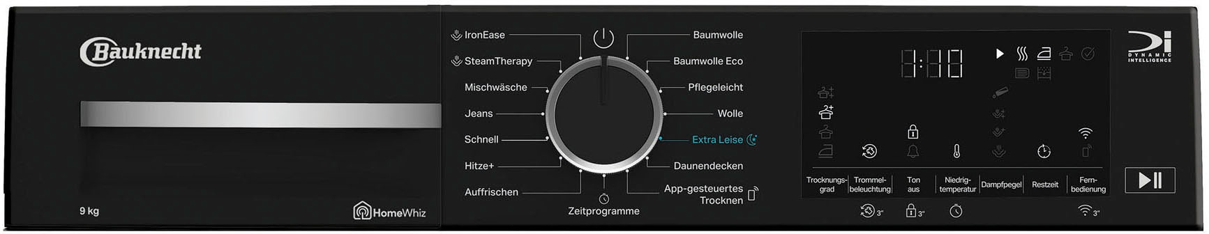 BAUKNECHT Wärmepumpentrockner »BT 97A WB« Besonders leise dank optimierter Software und leistungsstarkem Motor