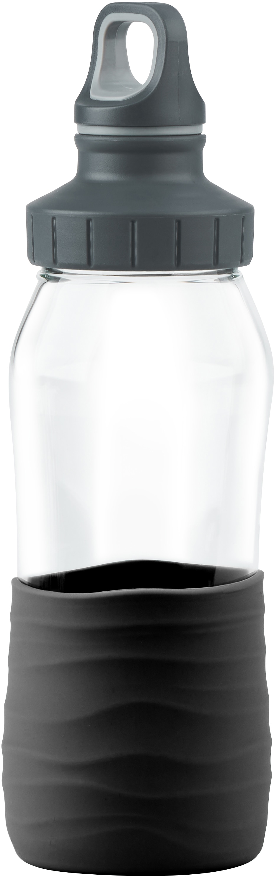 Emsa Trinkflasche »Drink2Go«, (1 tlg.), Schraubverschluss, dicht/hygienisch/rein, Silikonmanschette, 500 ml