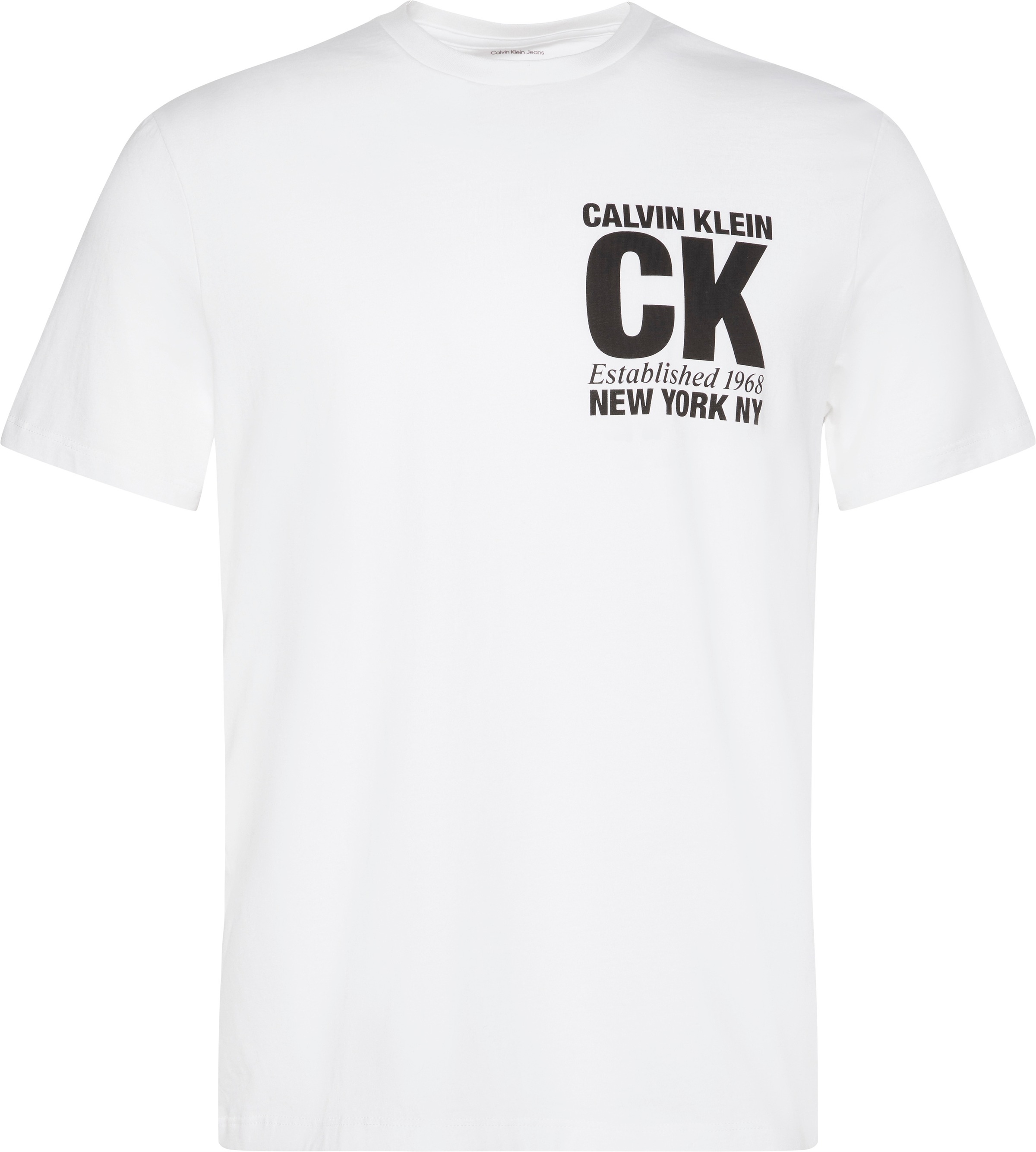 Calvin Klein T-Shirt Regular fit, mit Rundhalsausschnitt