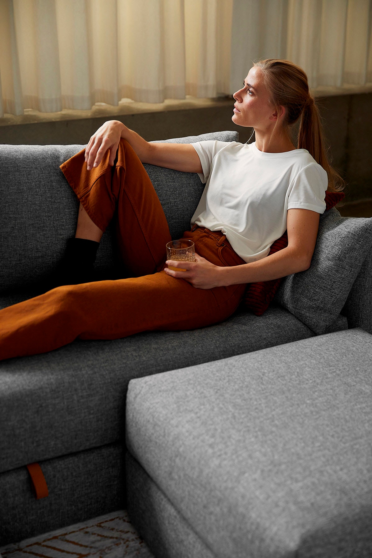INNOVATION LIVING ™ Stauraumhocker »CORNILA«, Hocker mit Stauraum, Fußablage, zusätzlicher Sitzplatz