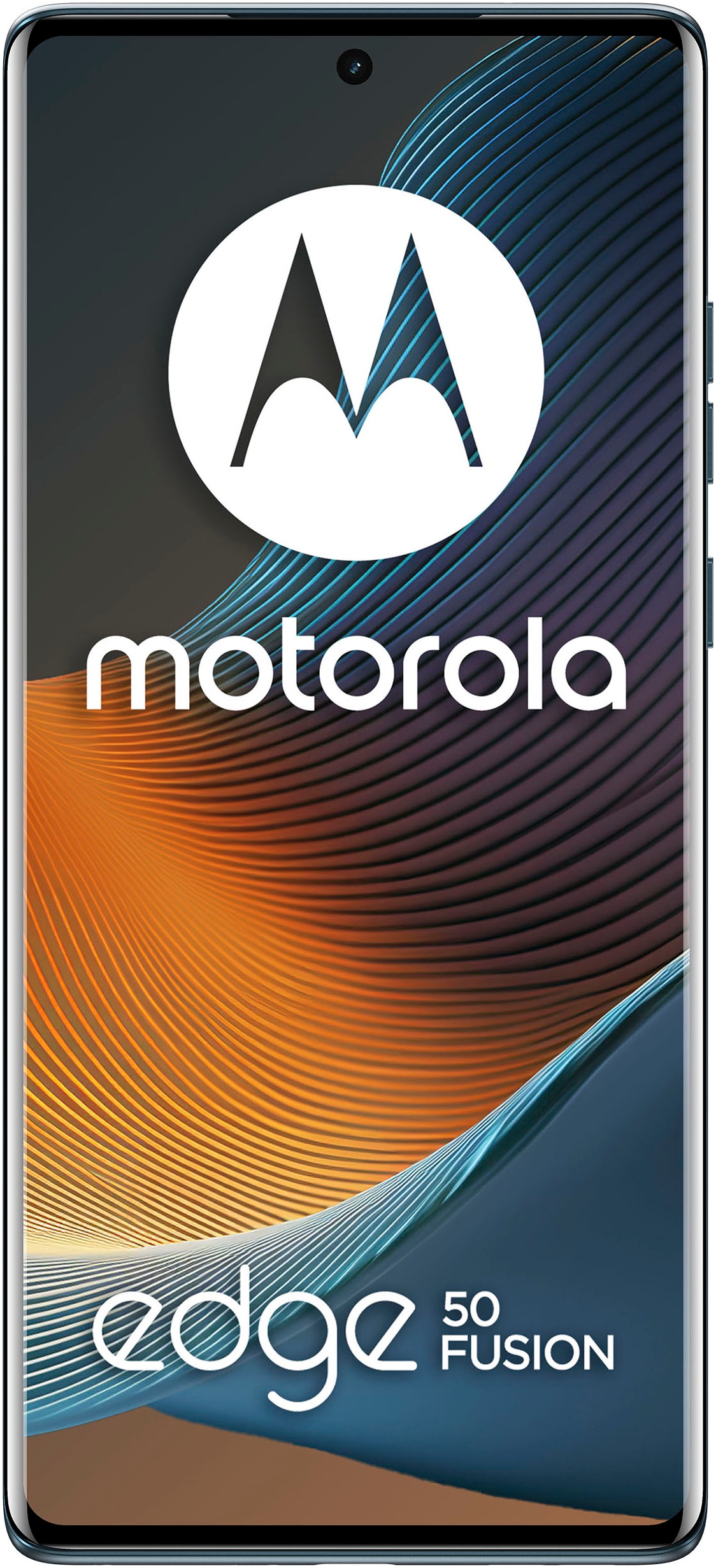 Motorola Smartphone »moto edge50 Fusion 256 GB«, Forest Blue