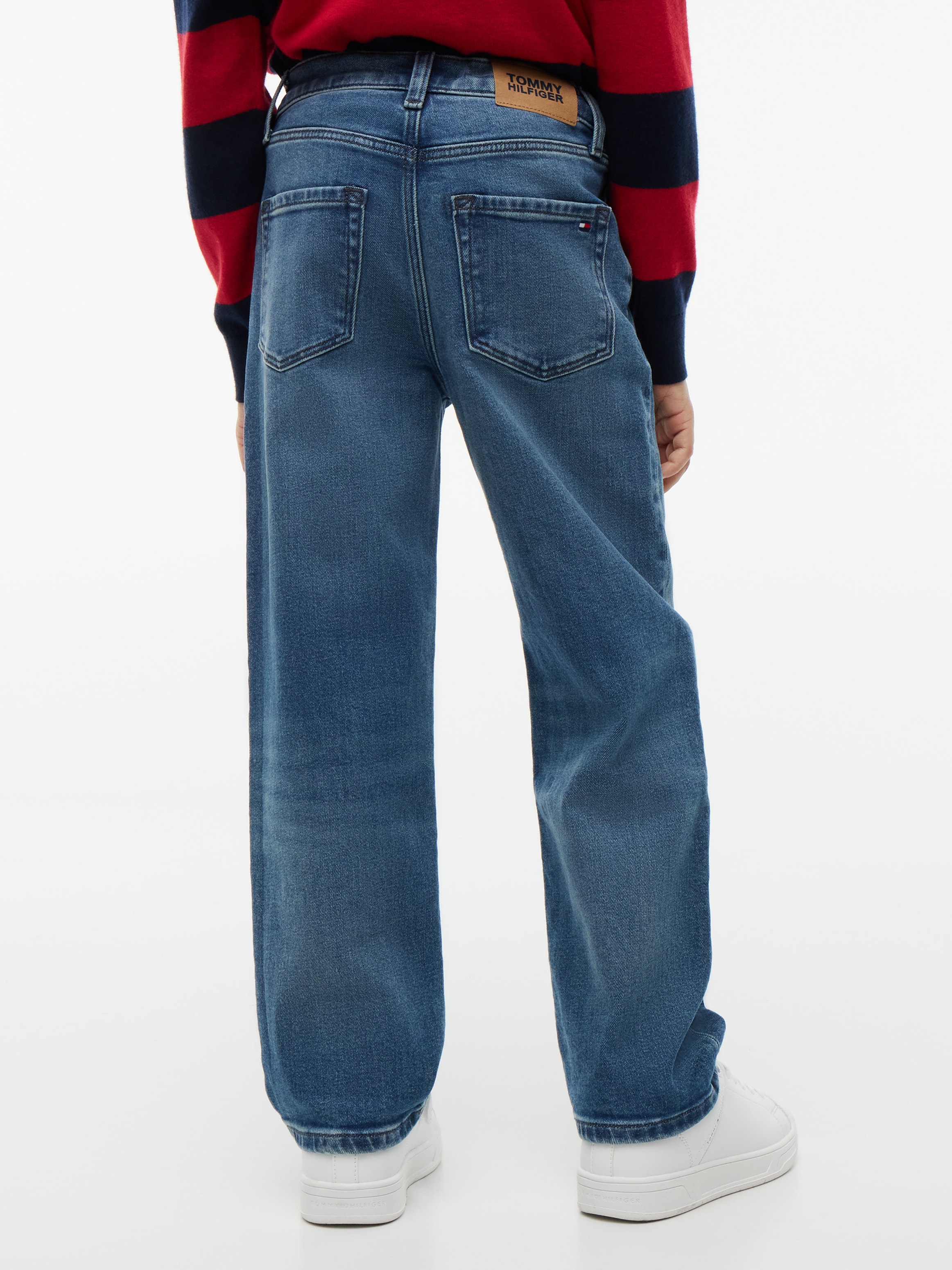 Tommy Hilfiger 5-Pocket-Jeans Relaxed Fit, Stretch-Denim, Kinder bis 16 Jahre