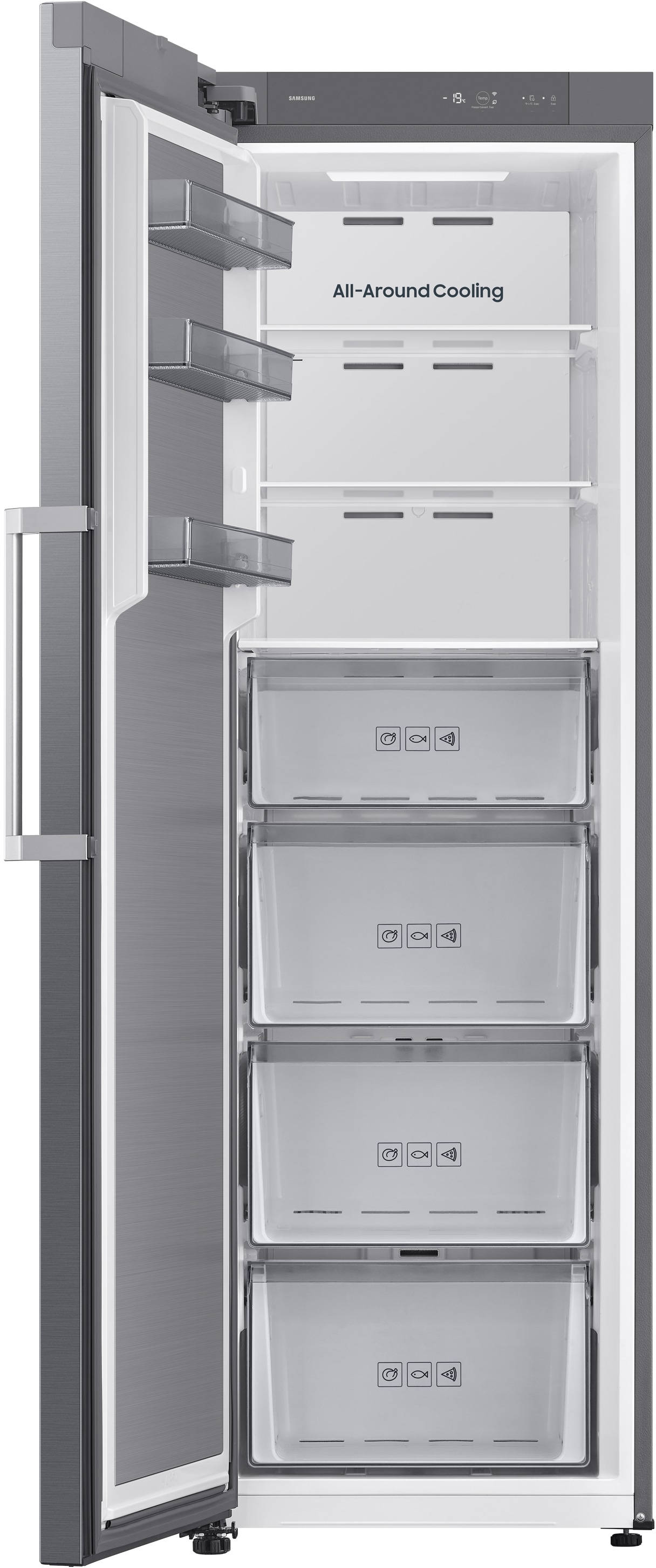 Samsung Gefrierschrank NoFrost »RZ70H32KDTEF« 185,8 cm hoch 59,5 cm breit No Frost - nie wieder abtauen