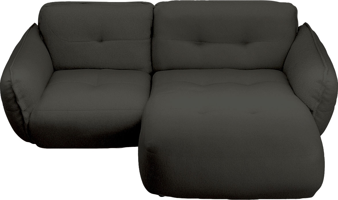 BETYPE Ecksofa »Be Fluffy«, Softes Sitzgefühl, moderne Kedernaht, hochwertiger Bezug