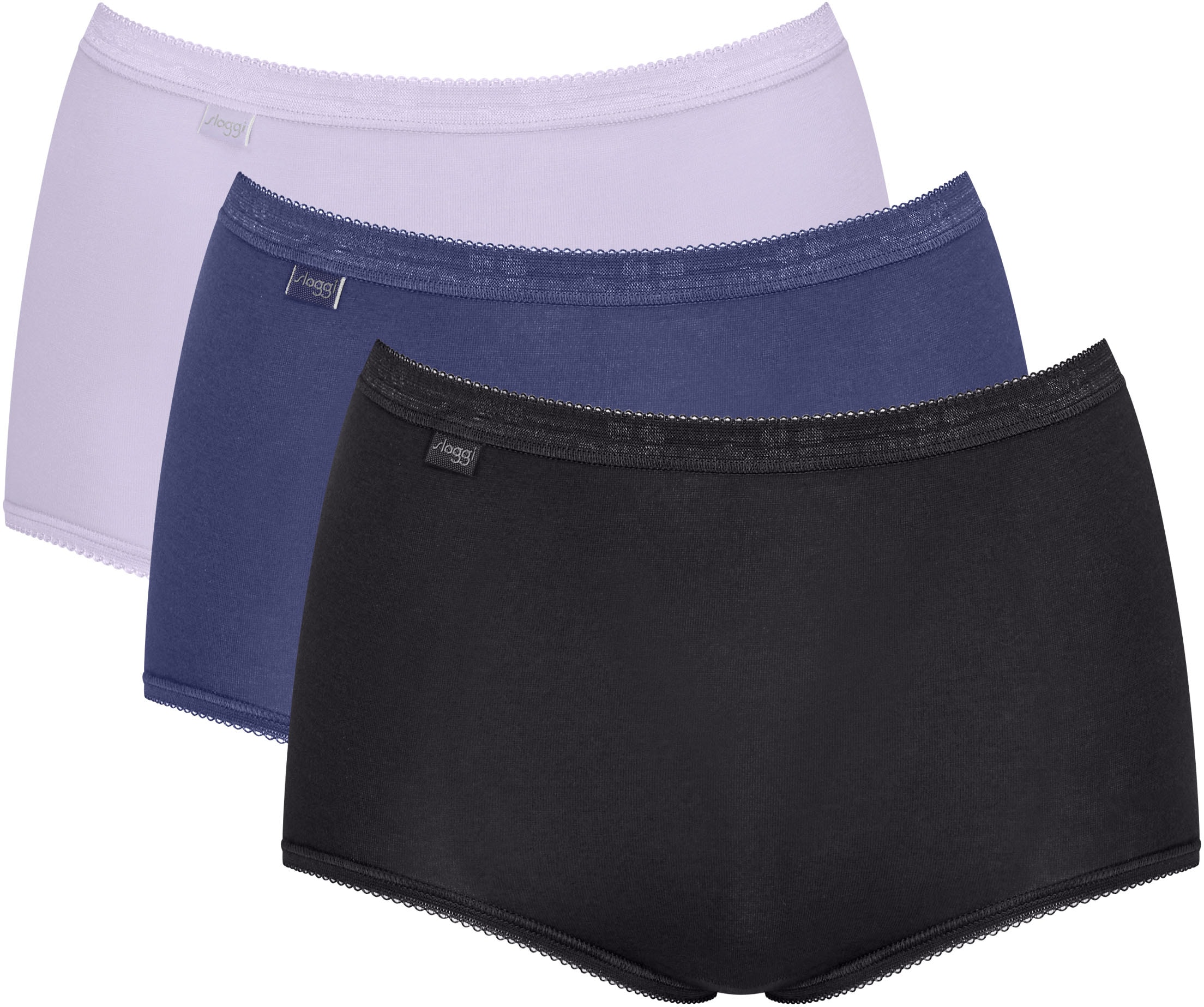 sloggi Maxislip »Basic+ Maxi C3P« 3er Pack,  perfekter Sitz