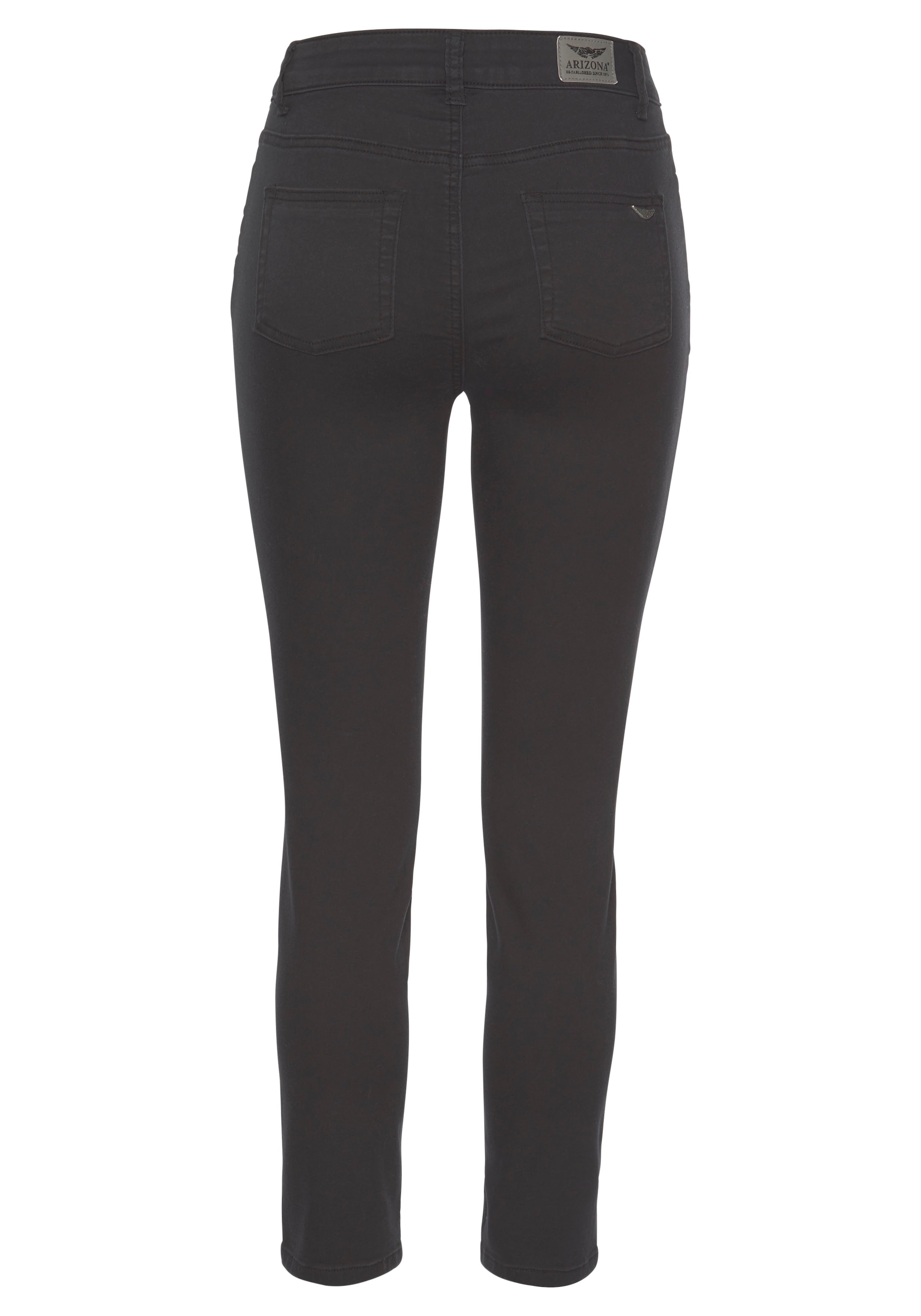 Arizona 7/8-Jeans »Shaping«, eng anliegend, Röhrenjeans, Used-Waschung, High-Waist, 7/8-Länge