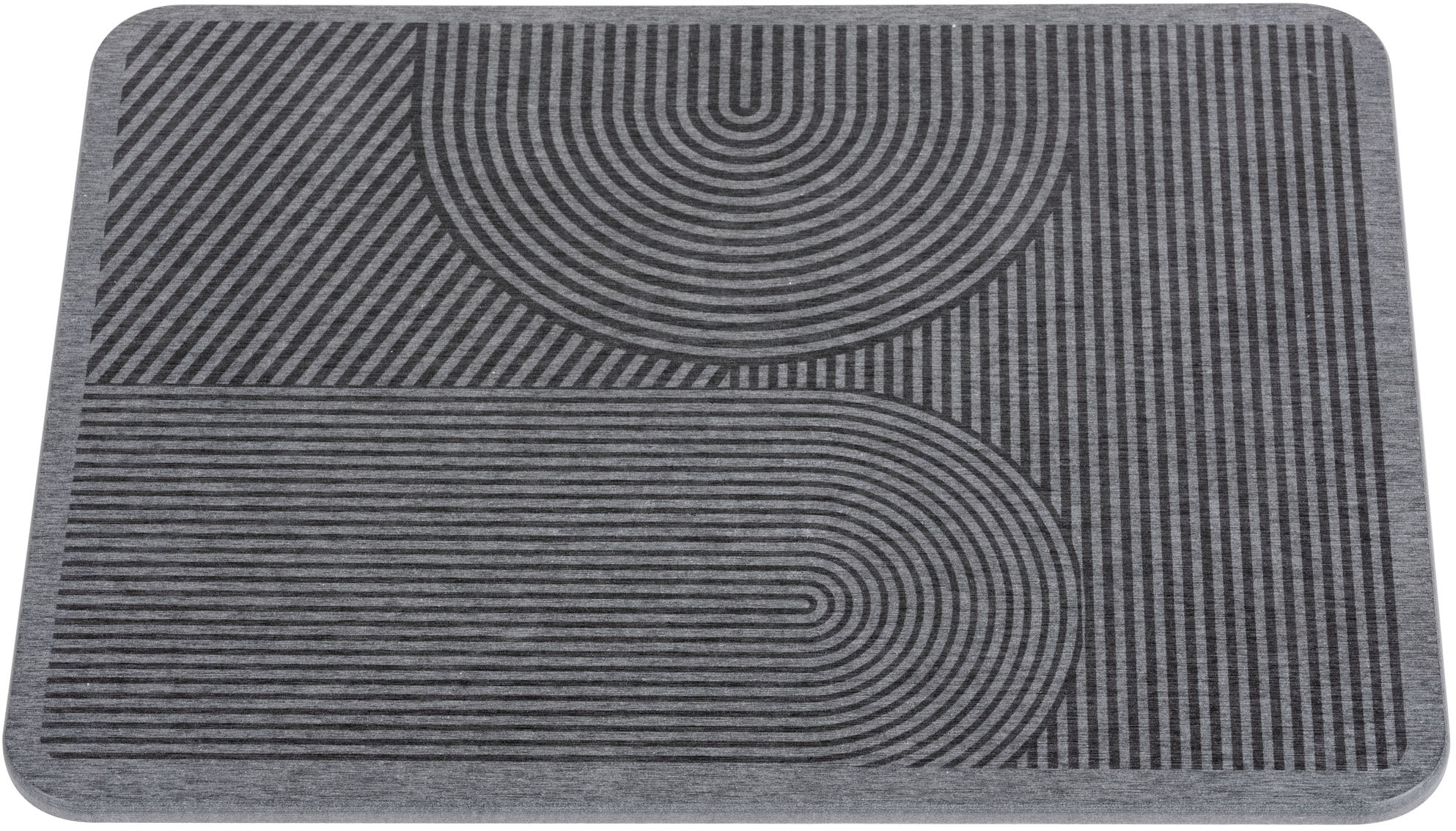 WENKO Abtropfmatte »Modell Damon« Abtropfplatte für Geschirr aus Kieselgur, schnelltrocknend, rutschfest